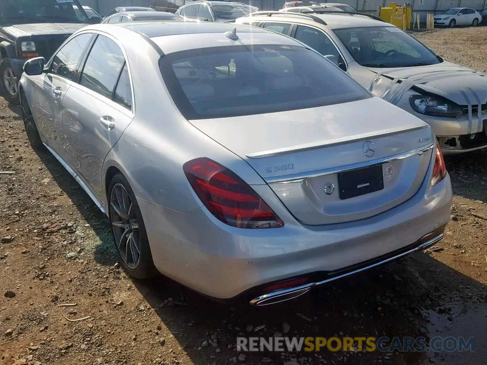 3 Photograph of a damaged car WDDUG8GB8KA459377 MERCEDES-BENZ S CLASS 2019