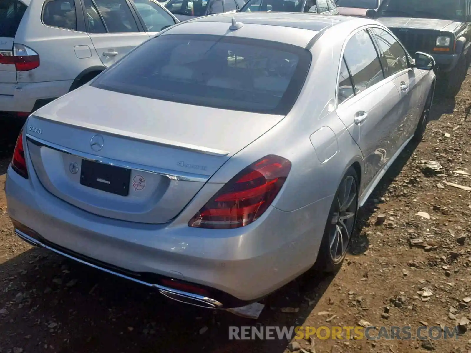 4 Photograph of a damaged car WDDUG8GB8KA459377 MERCEDES-BENZ S CLASS 2019