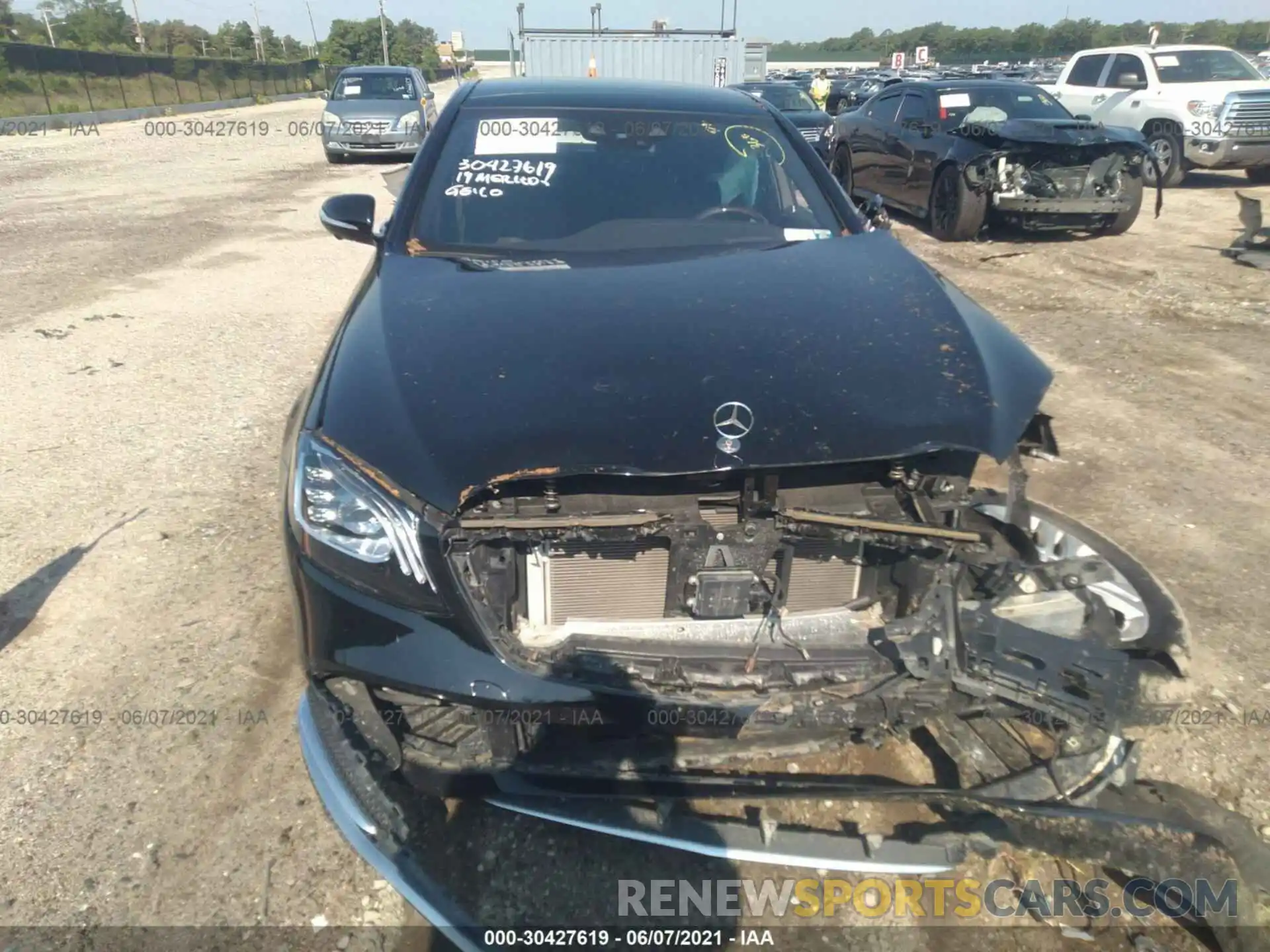 6 Фотография поврежденного автомобиля WDDUG8GB8KA481184 MERCEDES-BENZ S-CLASS 2019