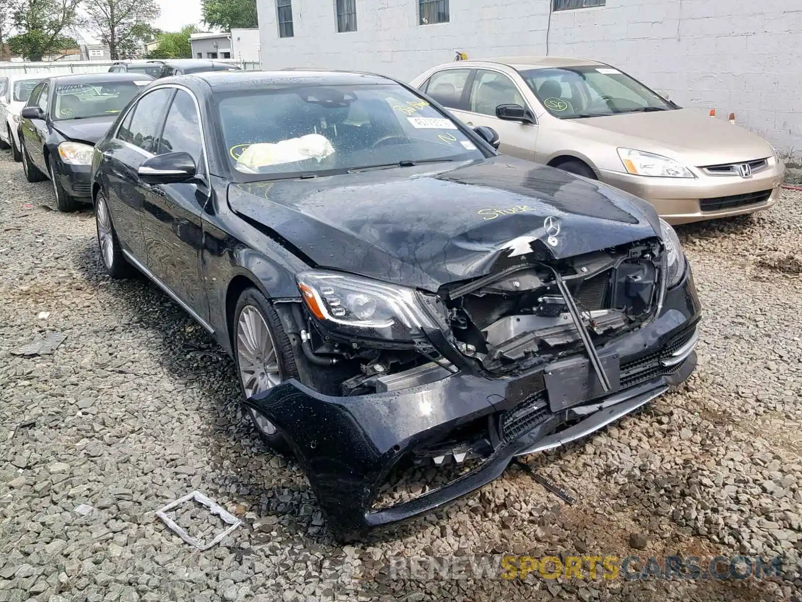 1 Photograph of a damaged car WDDUG8GB9KA431409 MERCEDES-BENZ S CLASS 2019