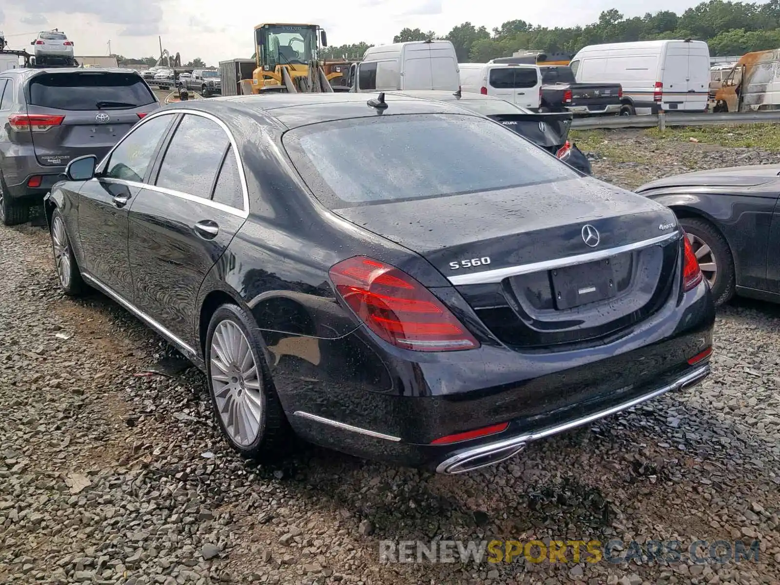 3 Фотография поврежденного автомобиля WDDUG8GB9KA431409 MERCEDES-BENZ S CLASS 2019