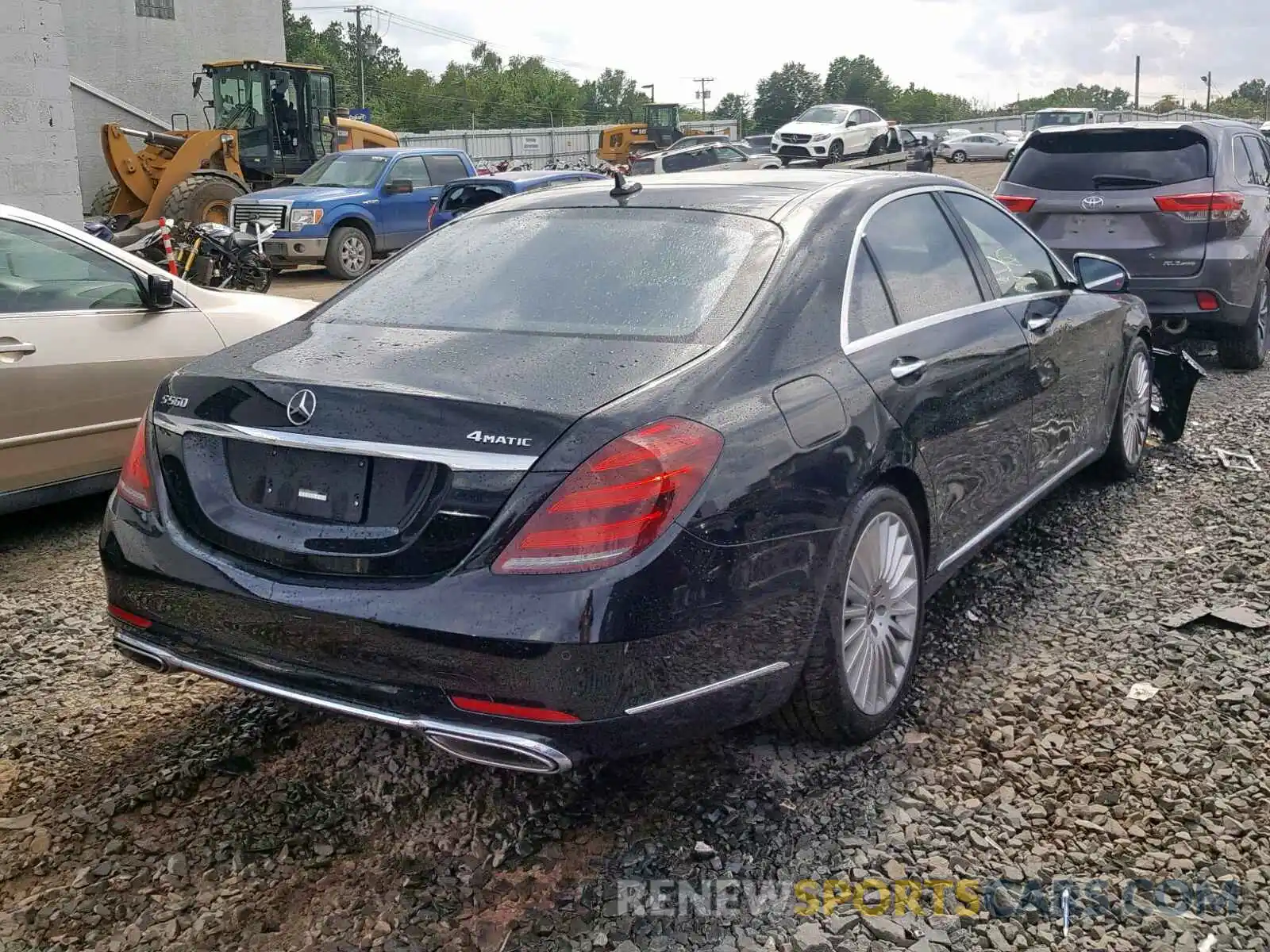 4 Фотография поврежденного автомобиля WDDUG8GB9KA431409 MERCEDES-BENZ S CLASS 2019