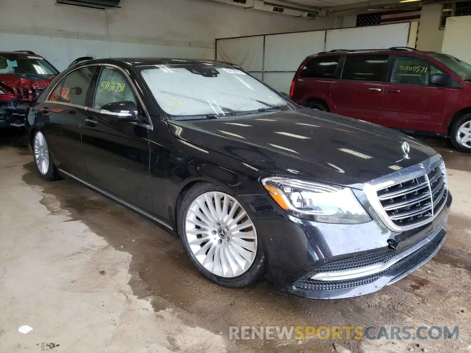 1 Photograph of a damaged car WDDUG8GB9KA434195 MERCEDES-BENZ S-CLASS 2019