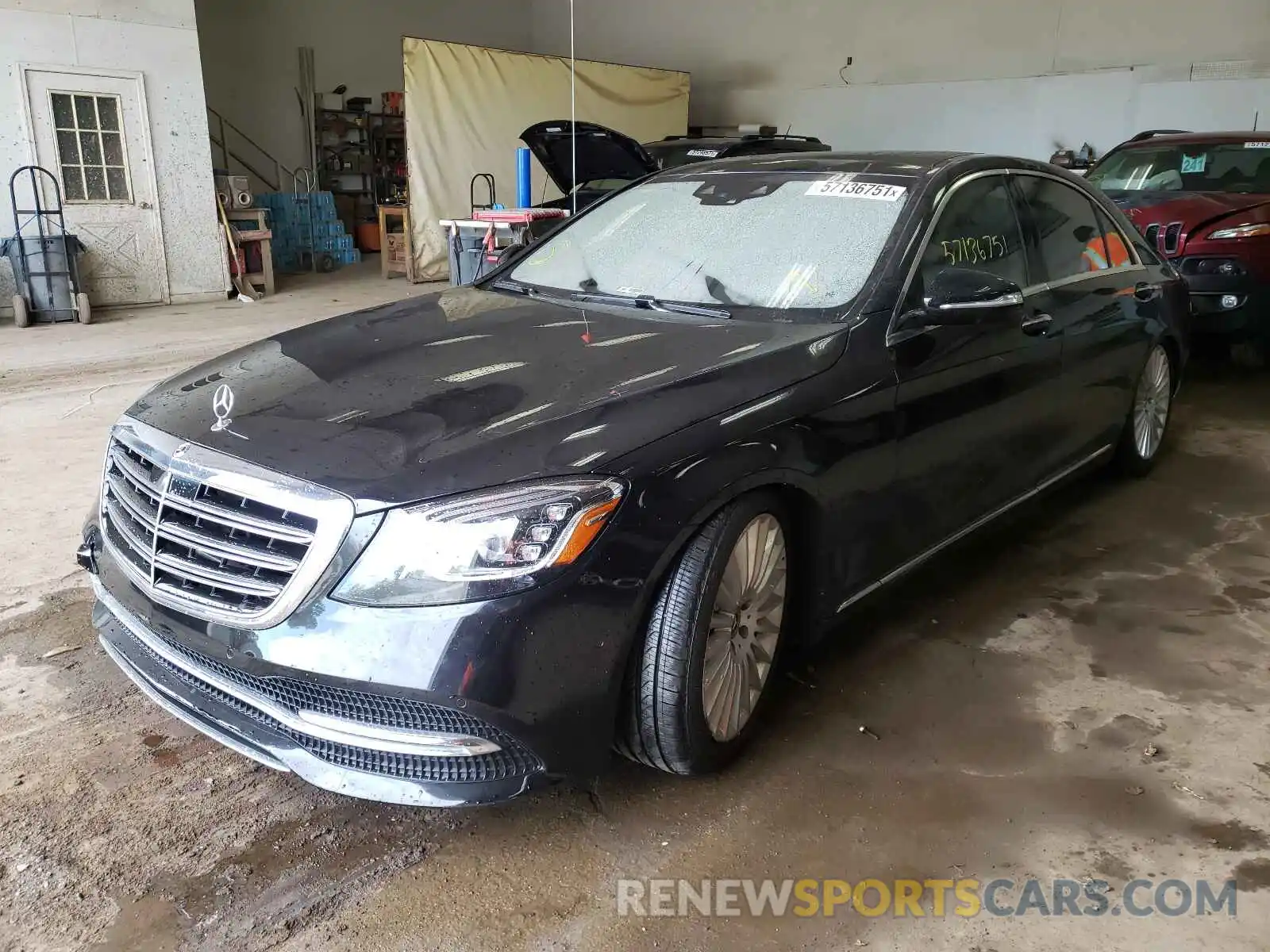 2 Photograph of a damaged car WDDUG8GB9KA434195 MERCEDES-BENZ S-CLASS 2019