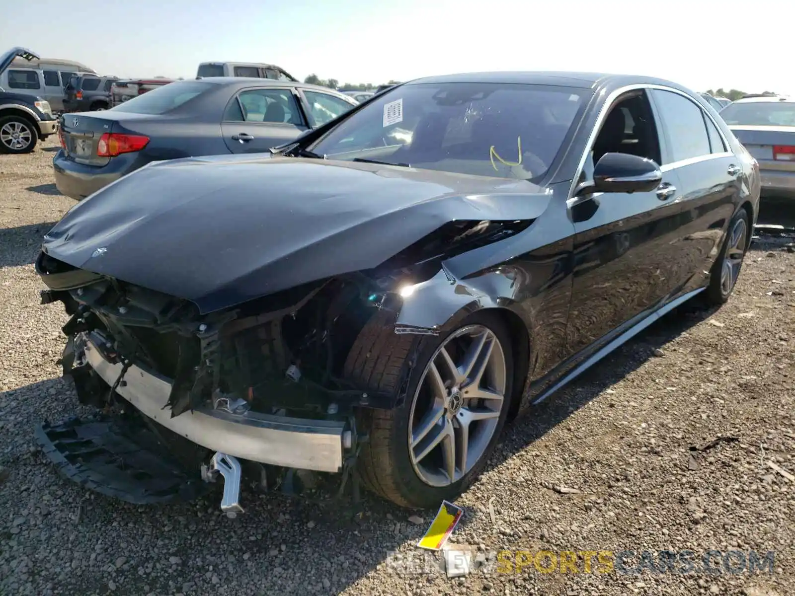 2 Photograph of a damaged car WDDUG8GB9KA446301 MERCEDES-BENZ S-CLASS 2019