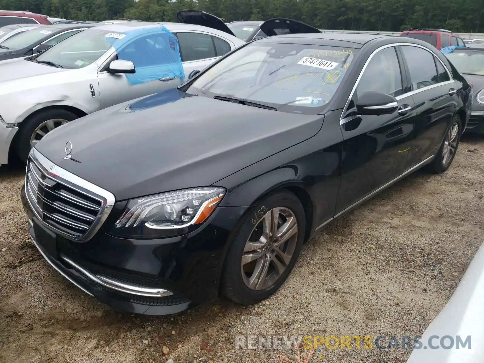 2 Photograph of a damaged car WDDUG8GB9KA450204 MERCEDES-BENZ S-CLASS 2019