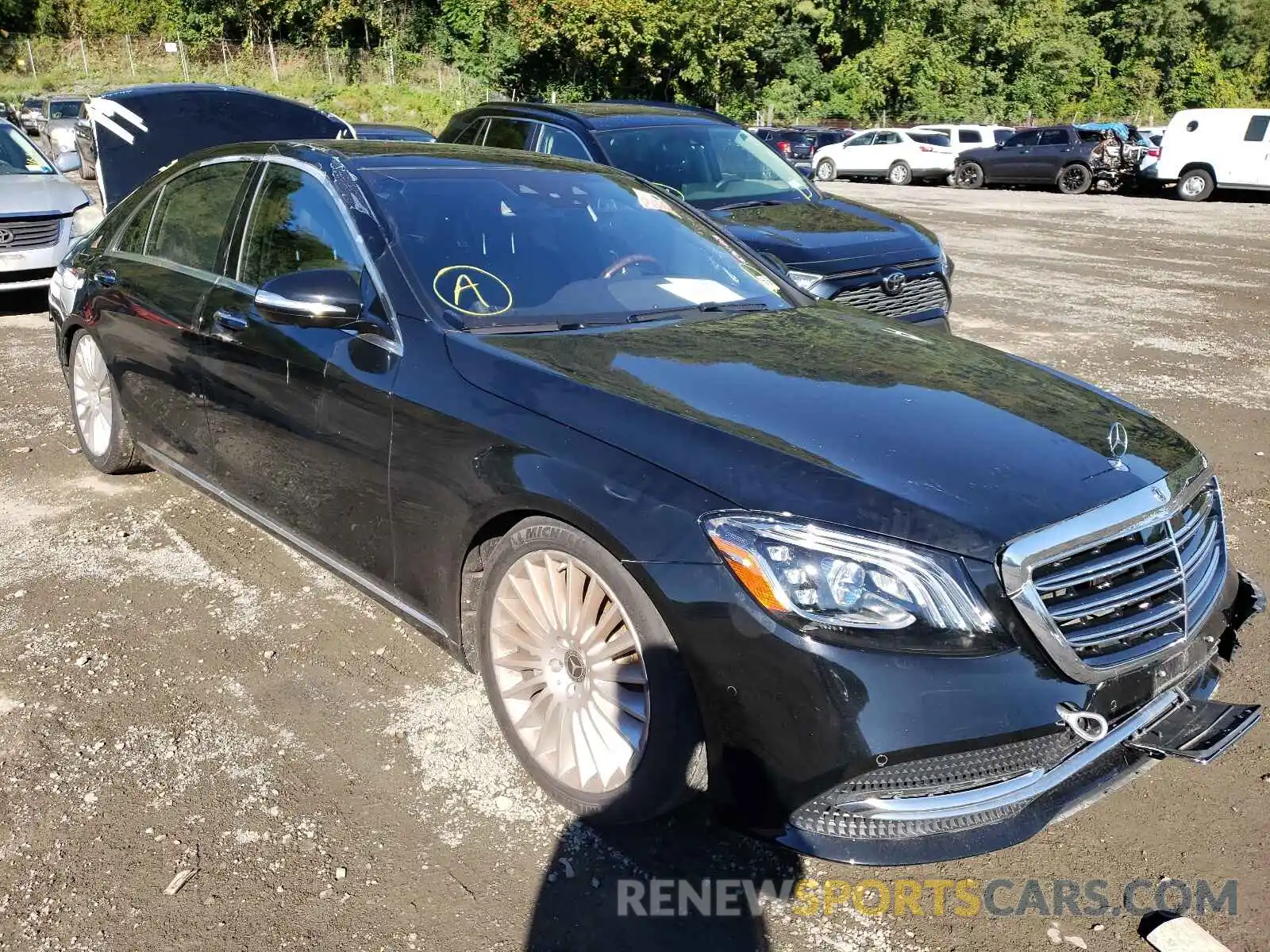 1 Photograph of a damaged car WDDUG8GB9KA450770 MERCEDES-BENZ S-CLASS 2019