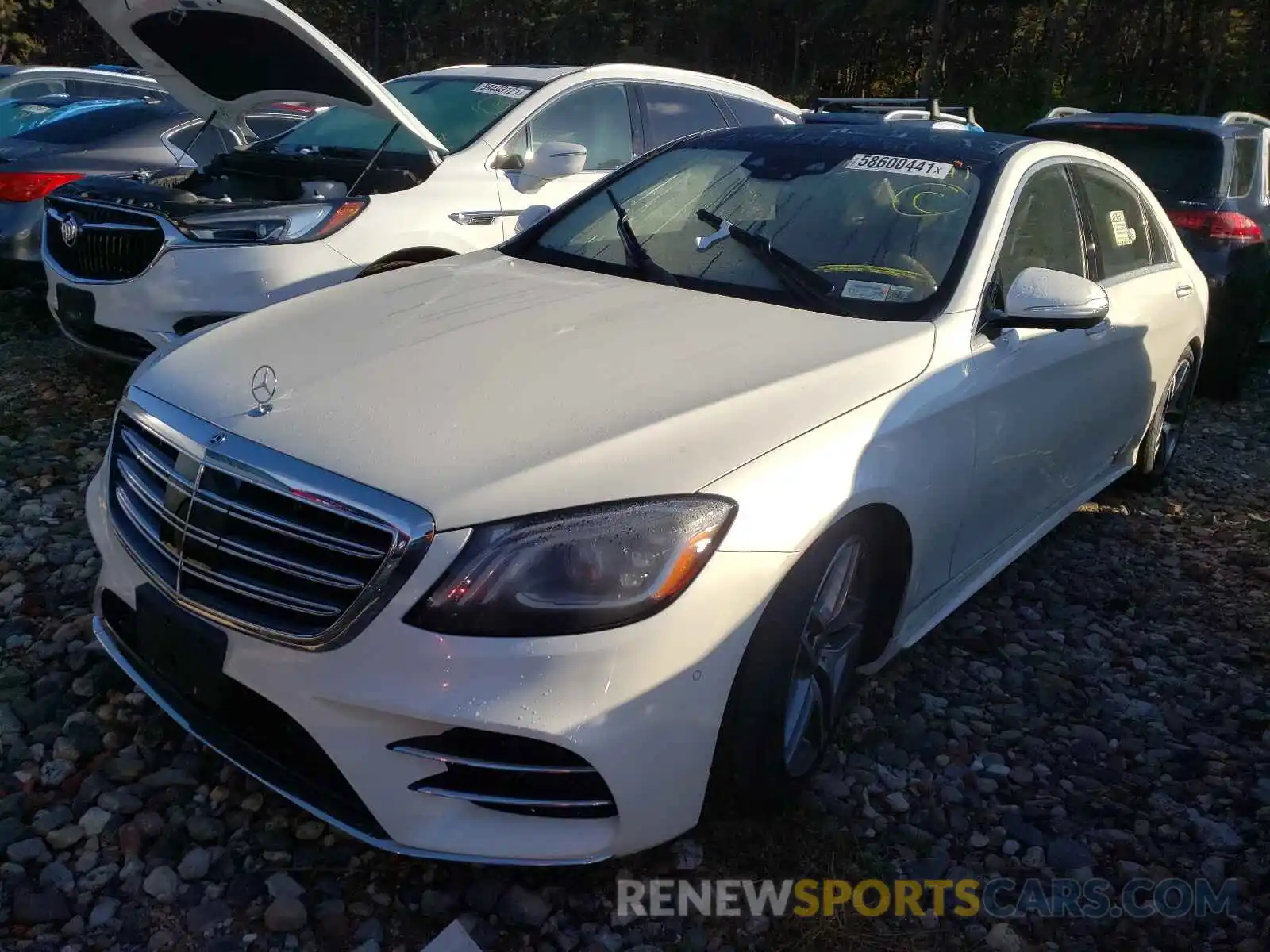 2 Photograph of a damaged car WDDUG8GBXKA431368 MERCEDES-BENZ S-CLASS 2019