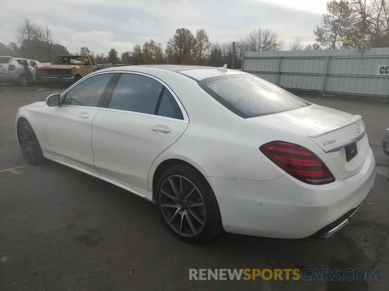 3 Фотография поврежденного автомобиля WDDUG8GBXKA434108 MERCEDES-BENZ S CLASS 2019