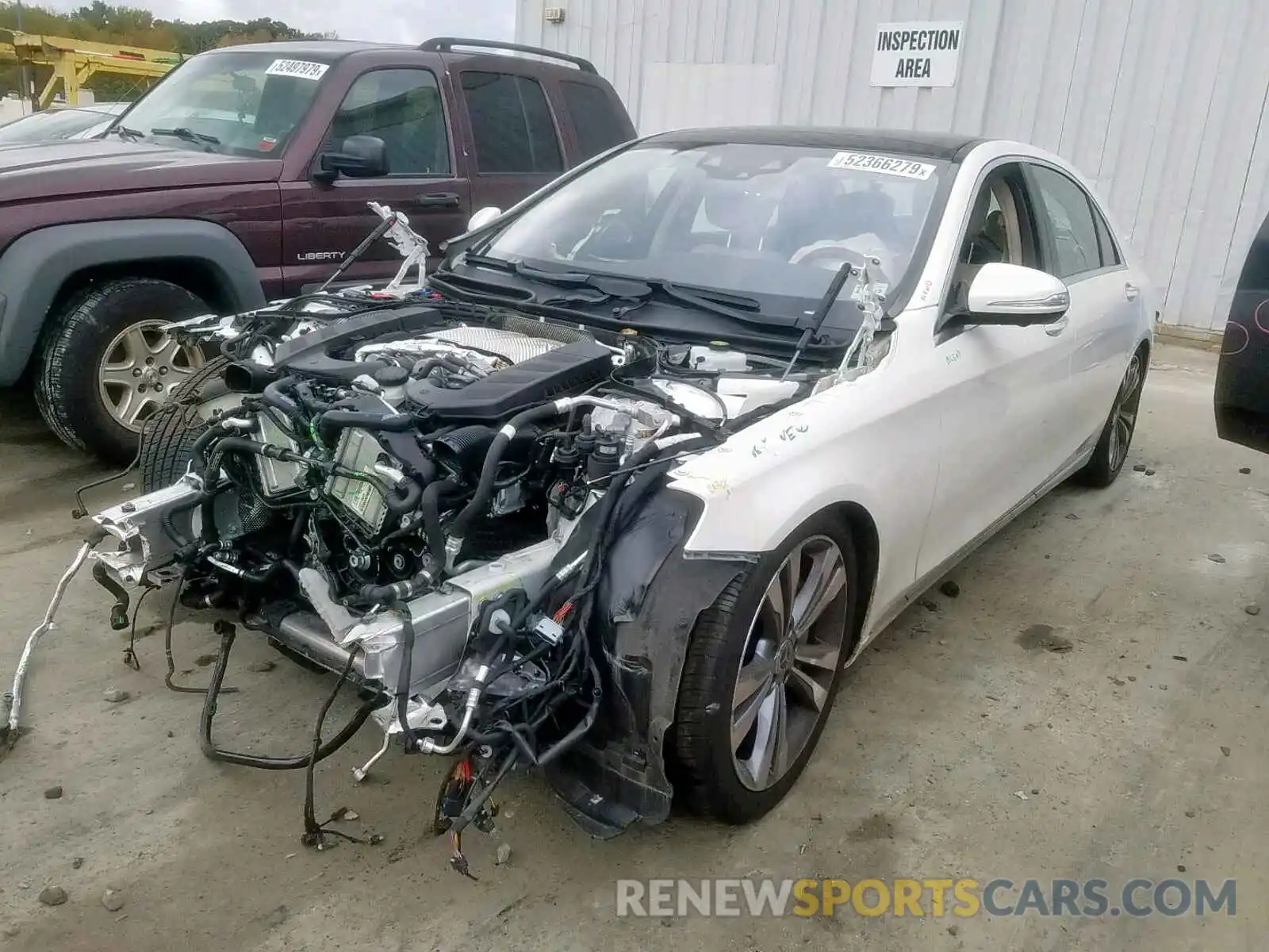 2 Photograph of a damaged car WDDUG8GBXKA446713 MERCEDES-BENZ S CLASS 2019