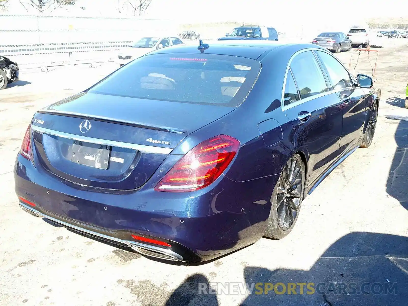 4 Фотография поврежденного автомобиля WDDUG8GBXKA448073 MERCEDES-BENZ S CLASS 2019