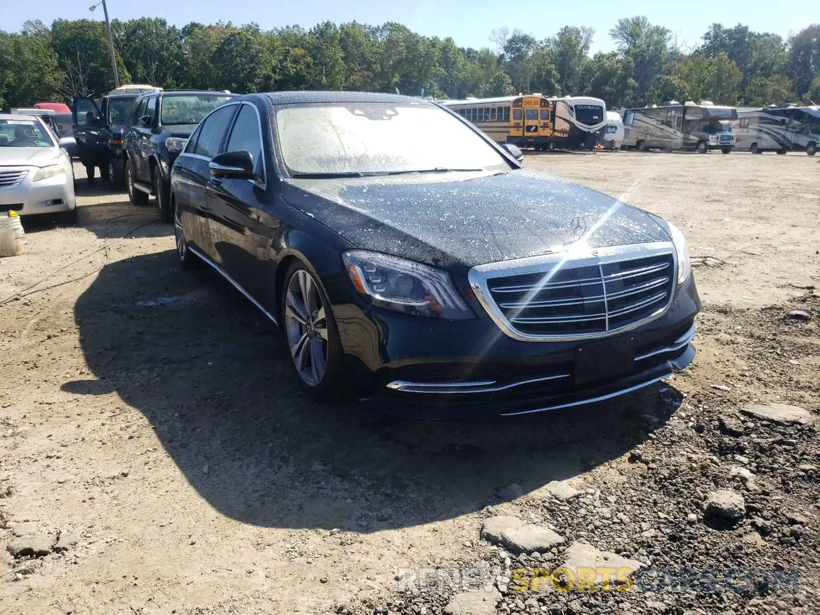 1 Фотография поврежденного автомобиля WDDUG8GBXKA448235 MERCEDES-BENZ S-CLASS 2019