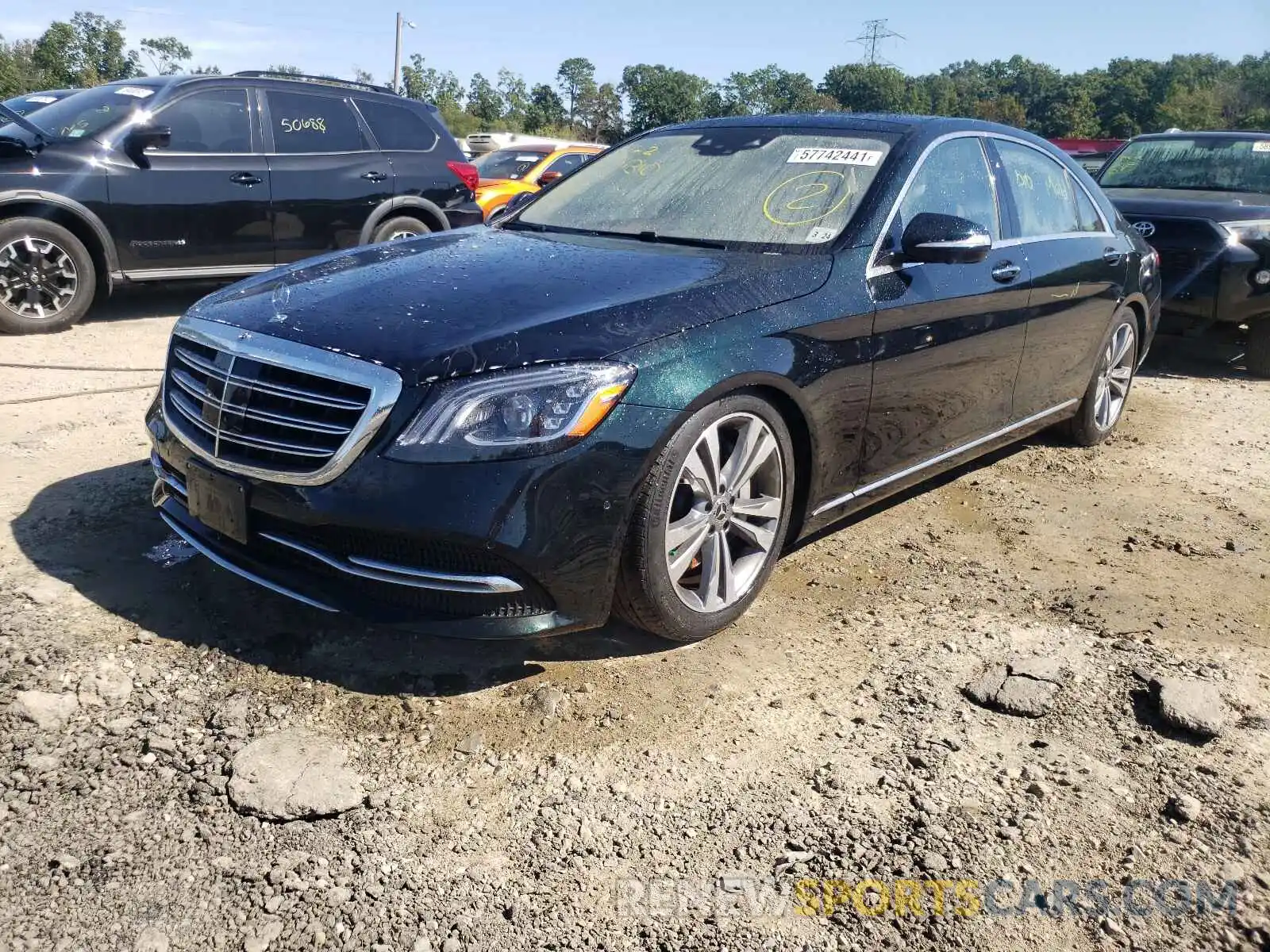 2 Фотография поврежденного автомобиля WDDUG8GBXKA448235 MERCEDES-BENZ S-CLASS 2019