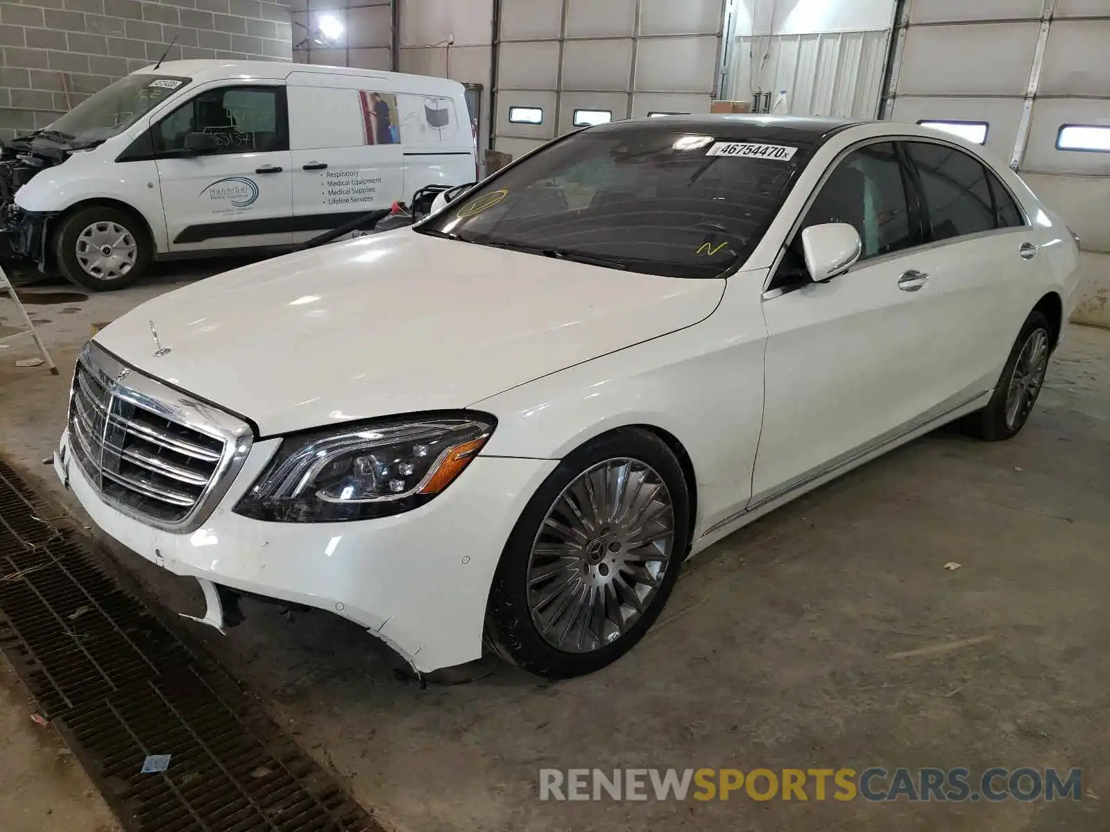 2 Photograph of a damaged car WDDUG8GBXKA463611 MERCEDES-BENZ S CLASS 2019