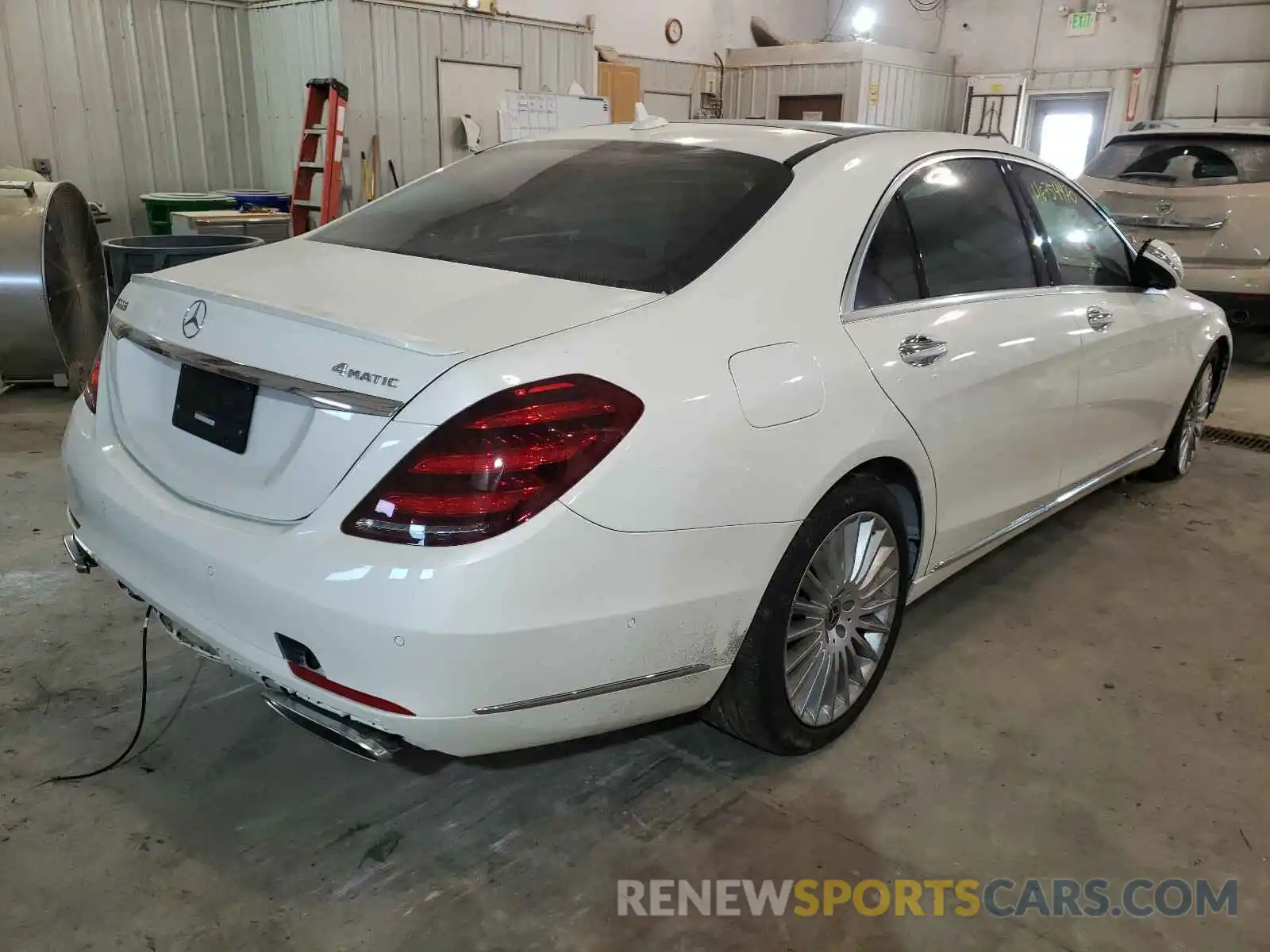 4 Фотография поврежденного автомобиля WDDUG8GBXKA463611 MERCEDES-BENZ S CLASS 2019