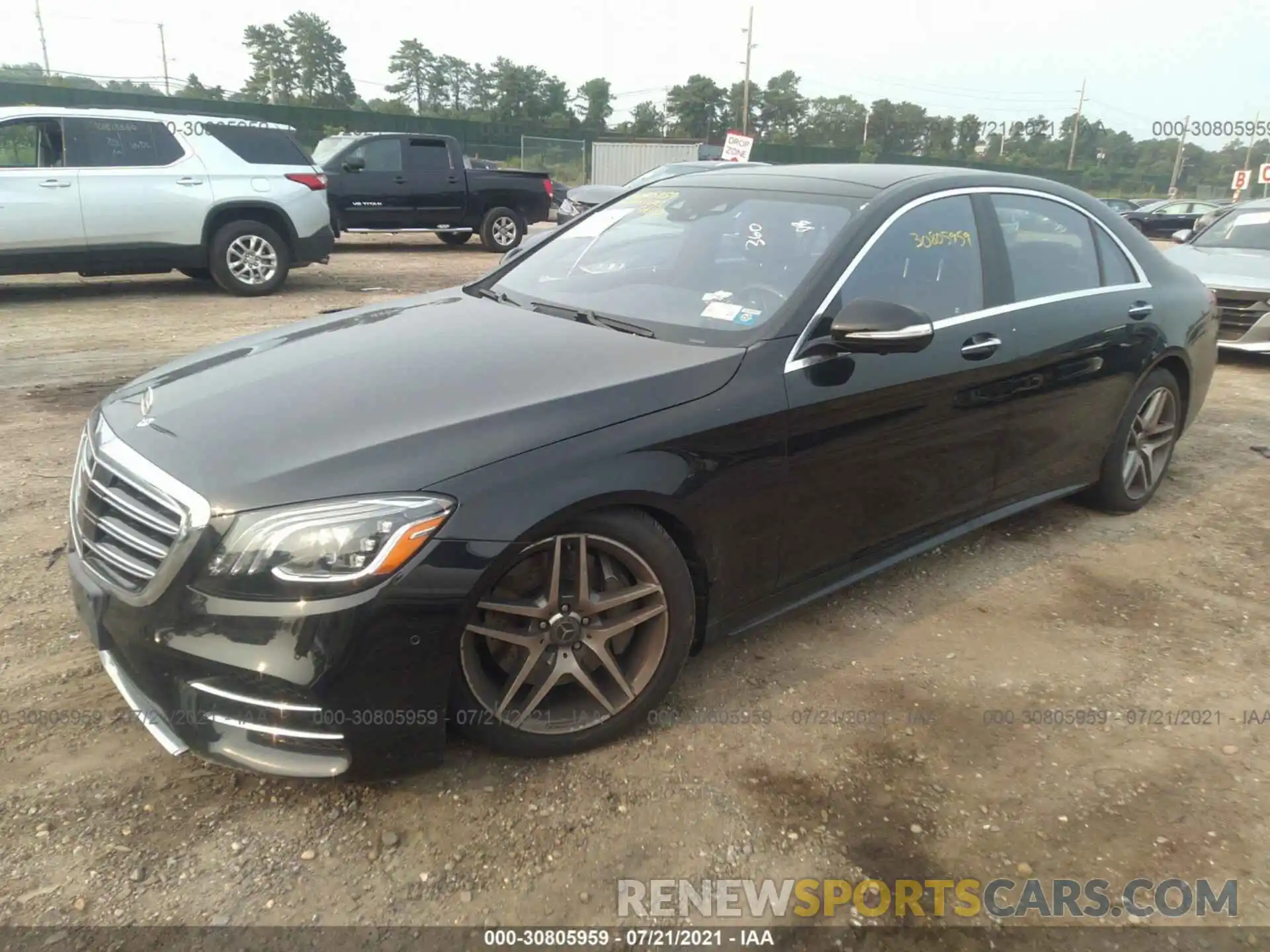 2 Photograph of a damaged car WDDUG8GBXKA483163 MERCEDES-BENZ S-CLASS 2019