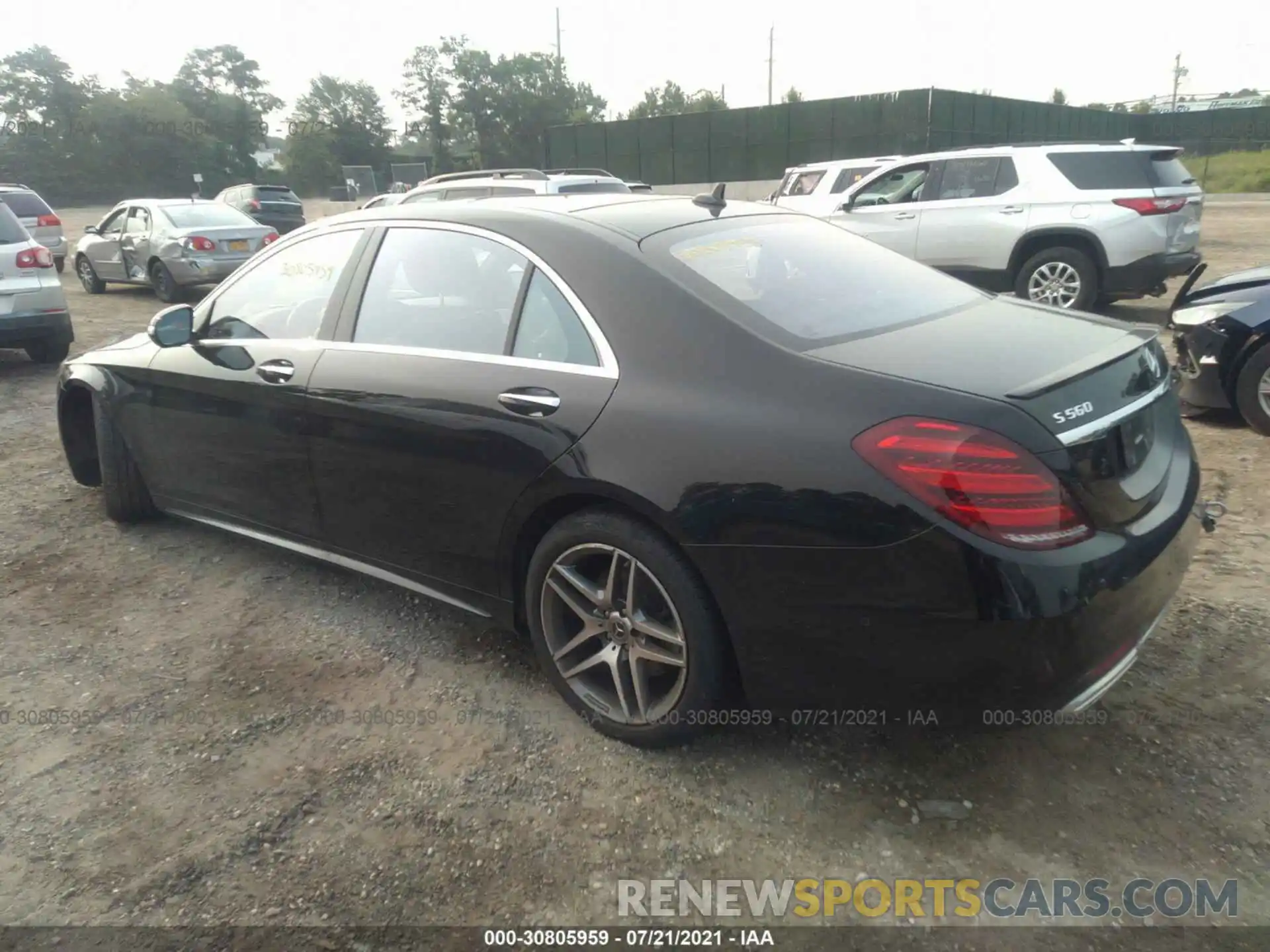 3 Photograph of a damaged car WDDUG8GBXKA483163 MERCEDES-BENZ S-CLASS 2019