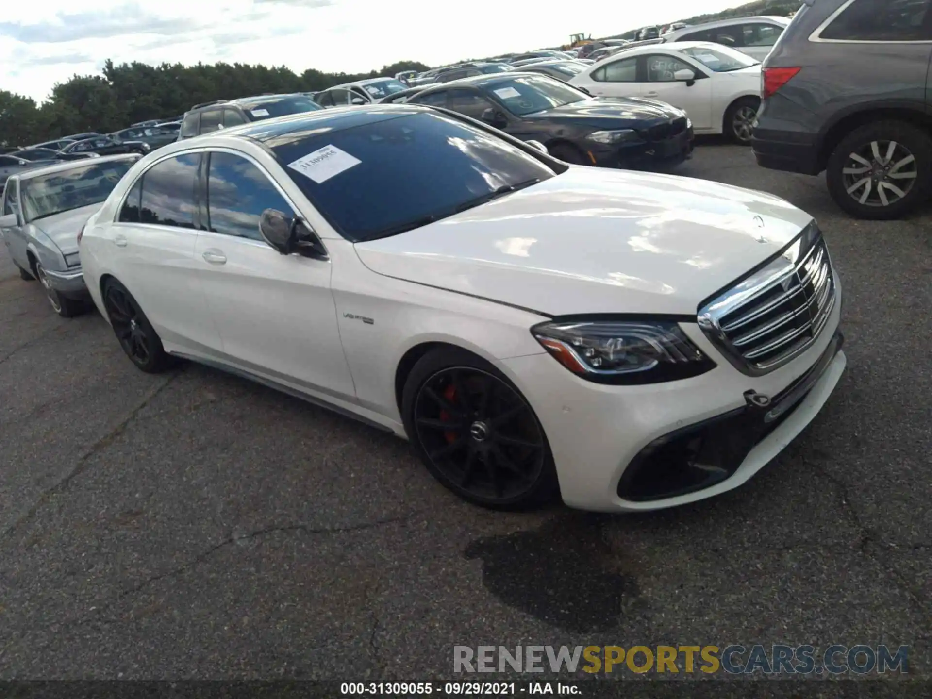 1 Photograph of a damaged car WDDUG8JB0KA475372 MERCEDES-BENZ S-CLASS 2019