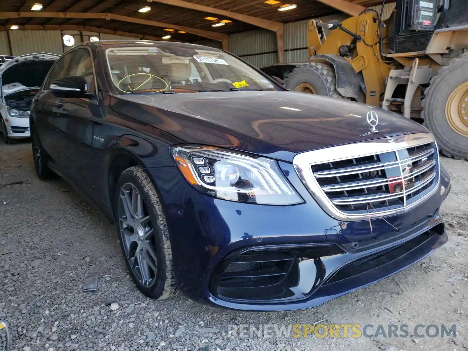 1 Photograph of a damaged car WDDUG8JB1KA464882 MERCEDES-BENZ S-CLASS 2019