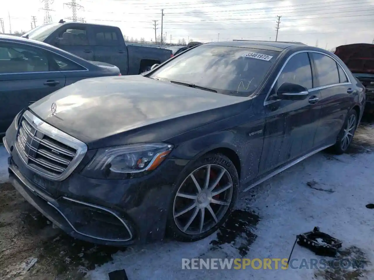 2 Photograph of a damaged car WDDUG8JB3KA440888 MERCEDES-BENZ S-CLASS 2019