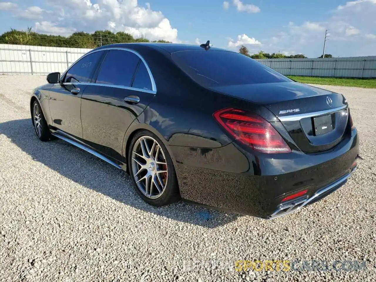 3 Photograph of a damaged car WDDUG8JB3KA483742 MERCEDES-BENZ S-CLASS 2019