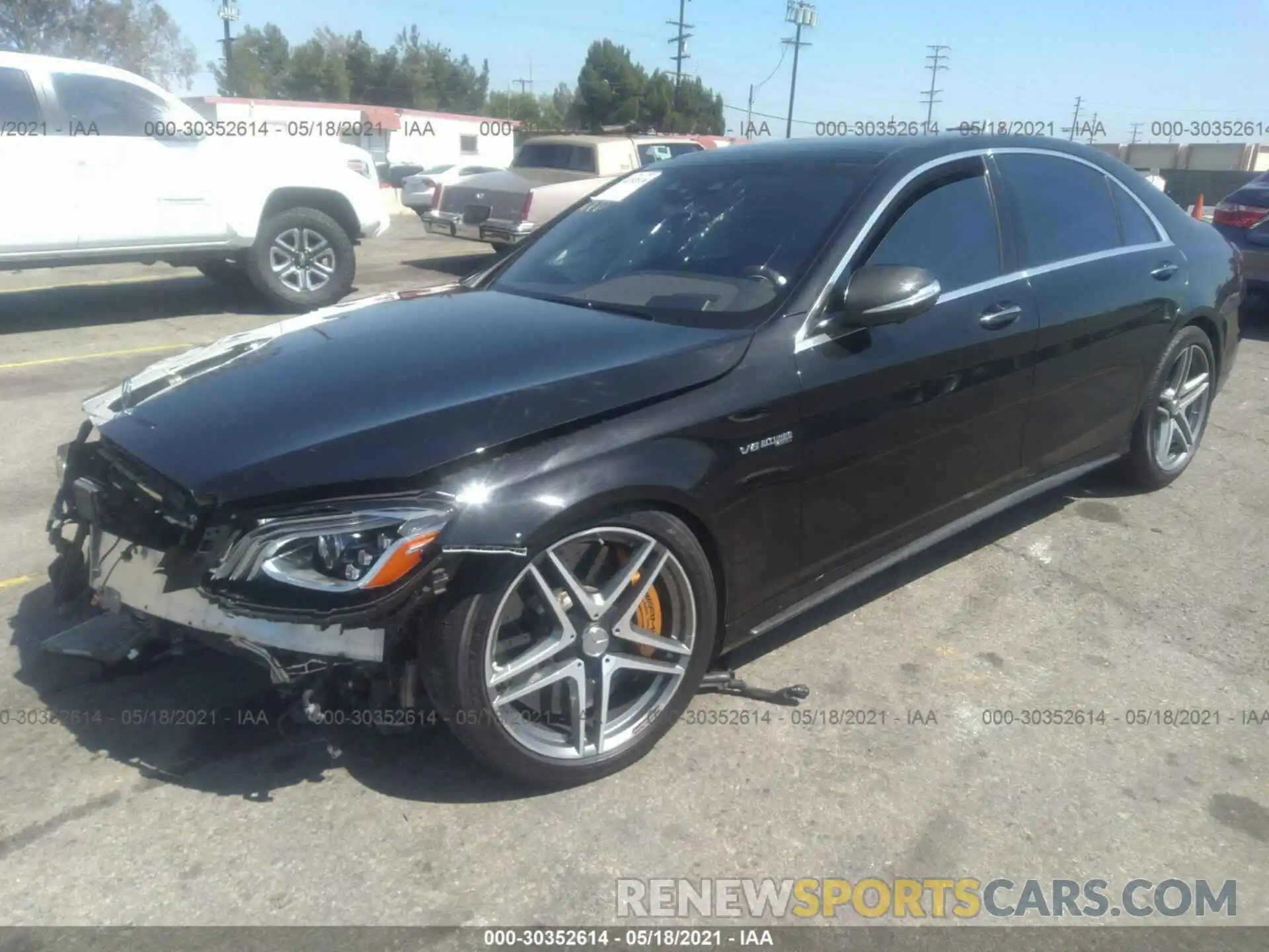 2 Photograph of a damaged car WDDUG8JB6KA436284 MERCEDES-BENZ S-CLASS 2019