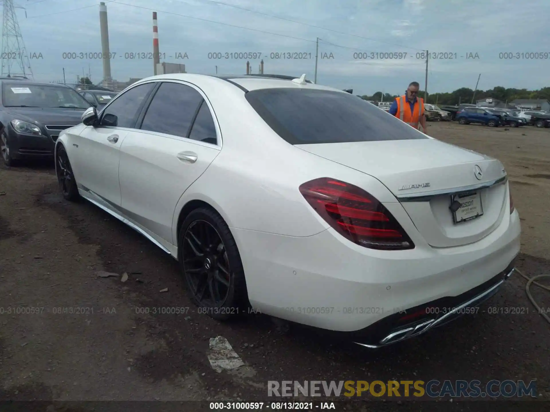 3 Фотография поврежденного автомобиля WDDUG8JB7KA480231 MERCEDES-BENZ S-CLASS 2019