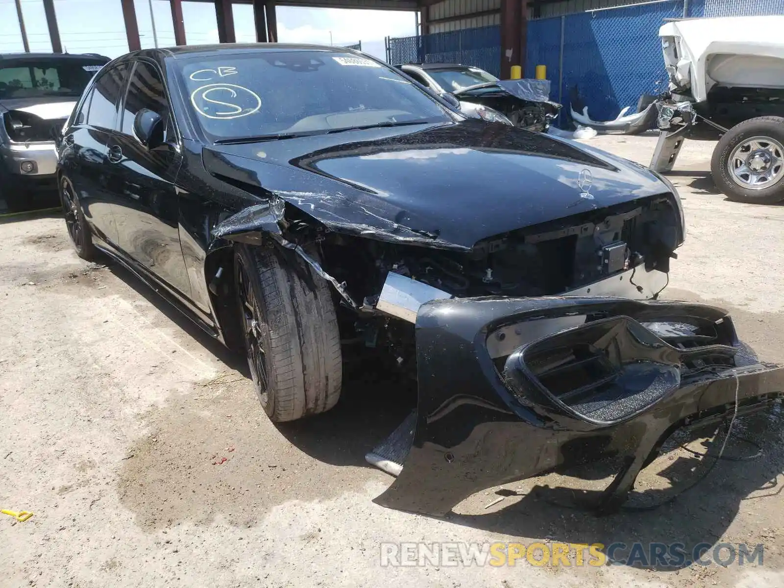 1 Photograph of a damaged car WDDUG8JB8KA427568 MERCEDES-BENZ S-CLASS 2019