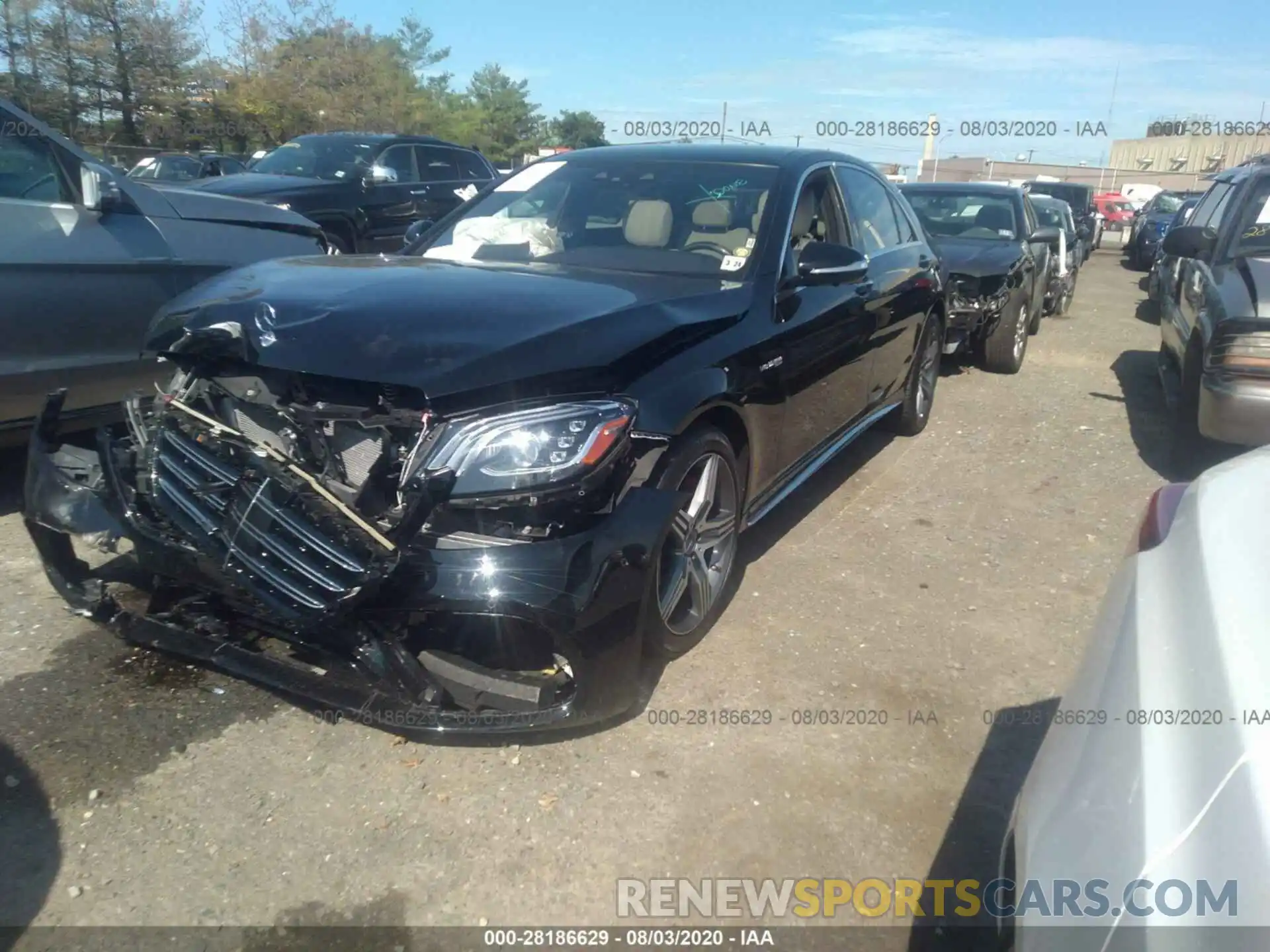 2 Photograph of a damaged car WDDUG8JB9KA469246 MERCEDES-BENZ S-CLASS 2019