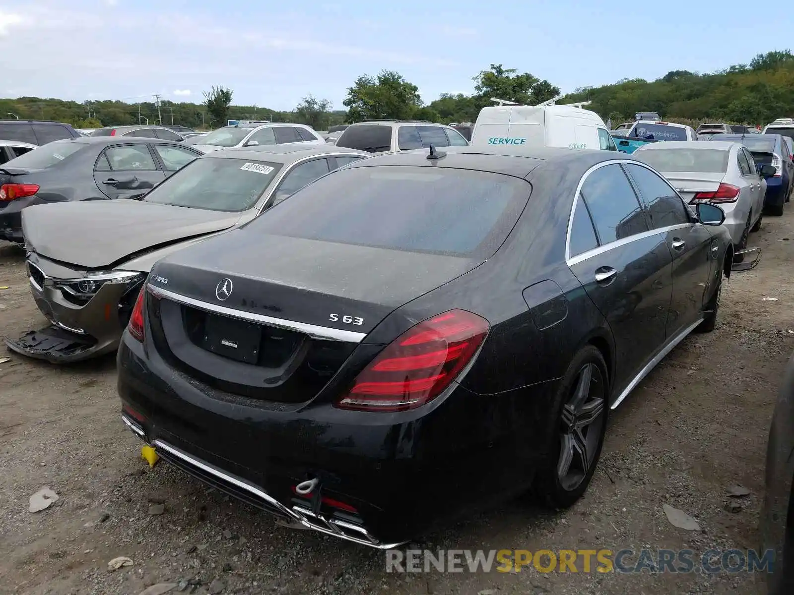 4 Фотография поврежденного автомобиля WDDUG8JB9KA472504 MERCEDES-BENZ S-CLASS 2019