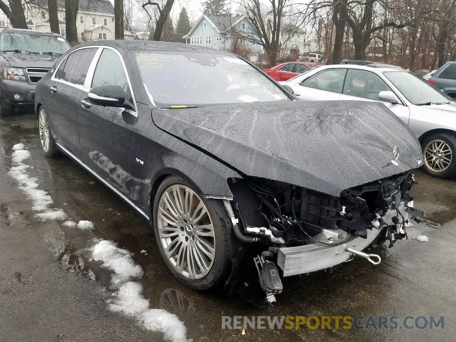 1 Photograph of a damaged car WDDUX8ABXKA446686 MERCEDES-BENZ S CLASS 2019