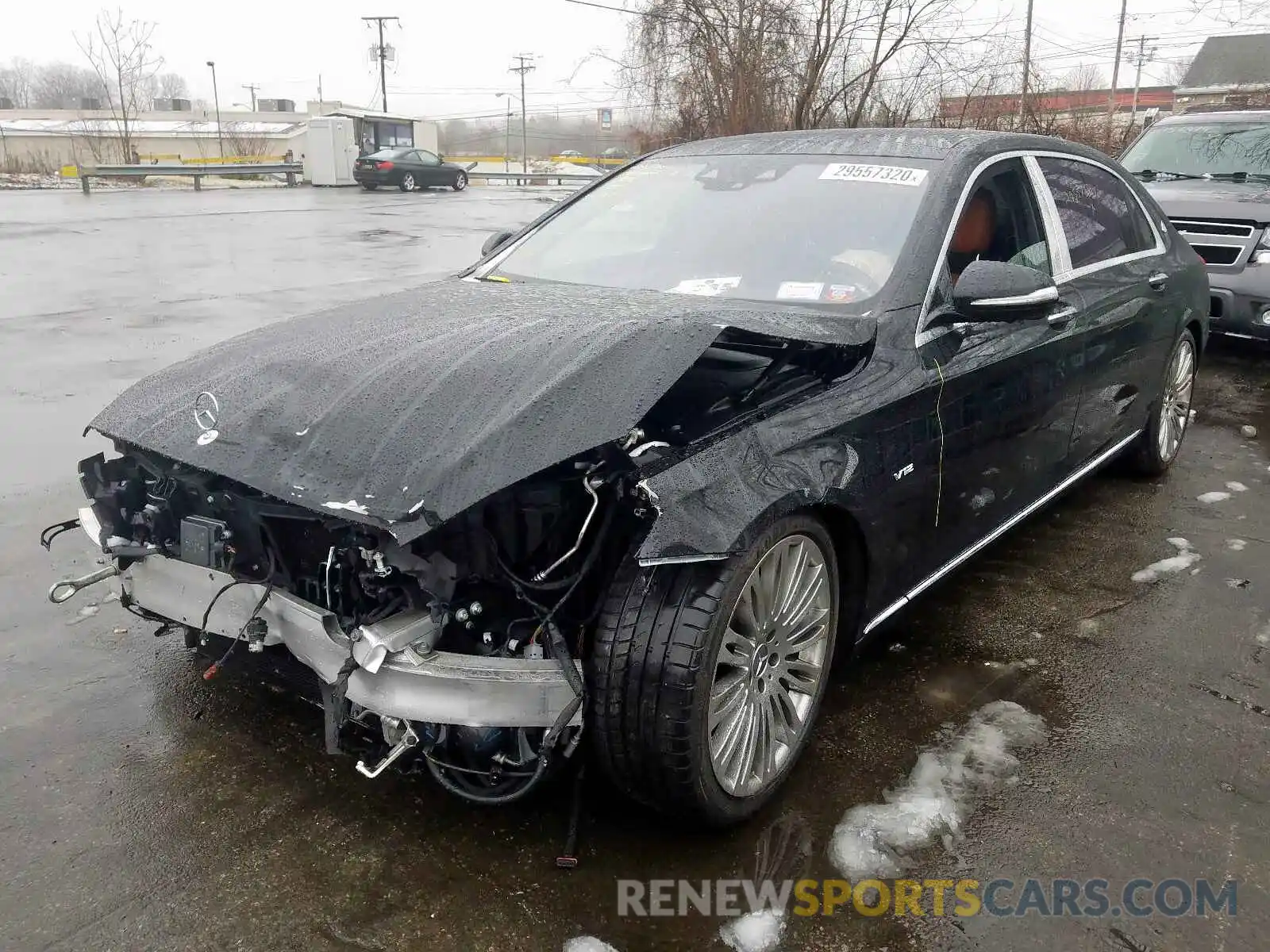 2 Photograph of a damaged car WDDUX8ABXKA446686 MERCEDES-BENZ S CLASS 2019