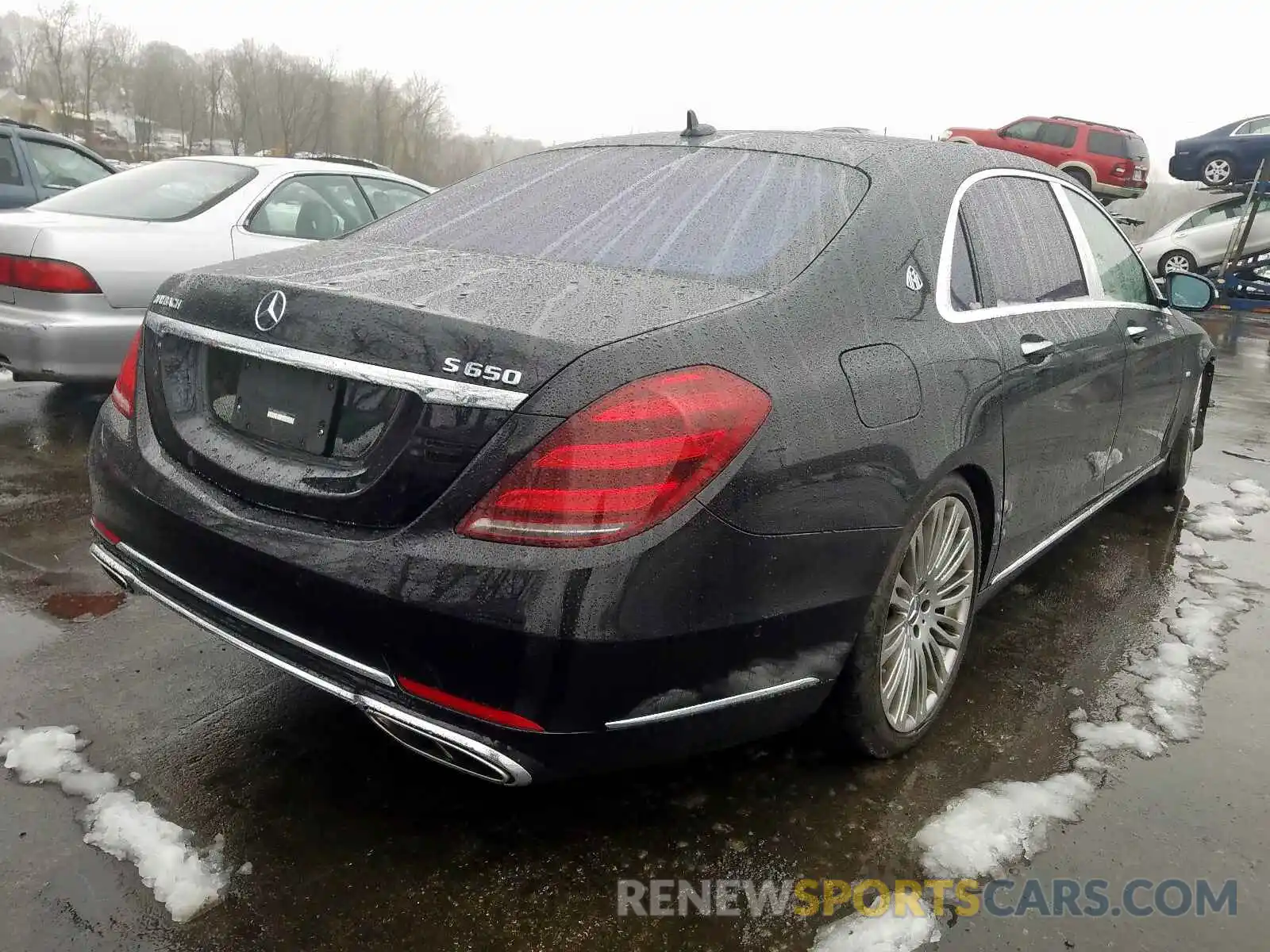 4 Фотография поврежденного автомобиля WDDUX8ABXKA446686 MERCEDES-BENZ S CLASS 2019