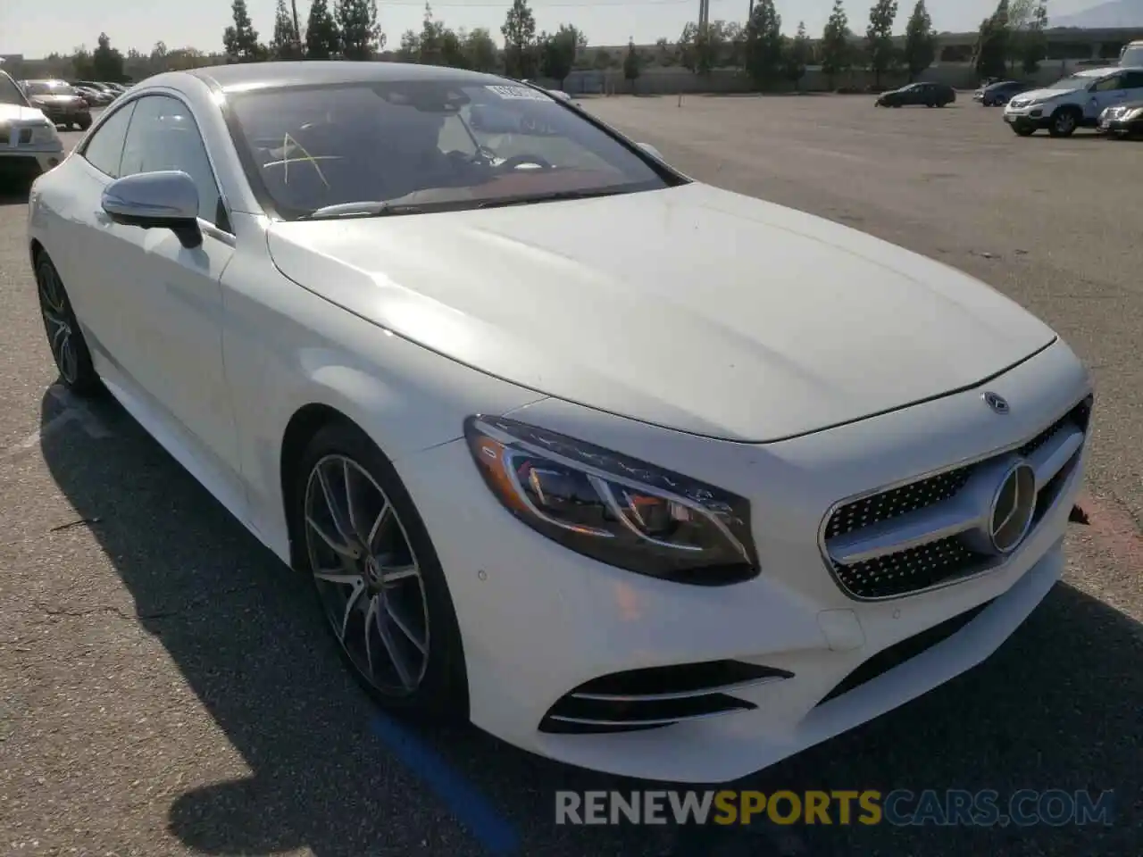 1 Photograph of a damaged car WDDXJ8GB1KA036316 MERCEDES-BENZ S-CLASS 2019