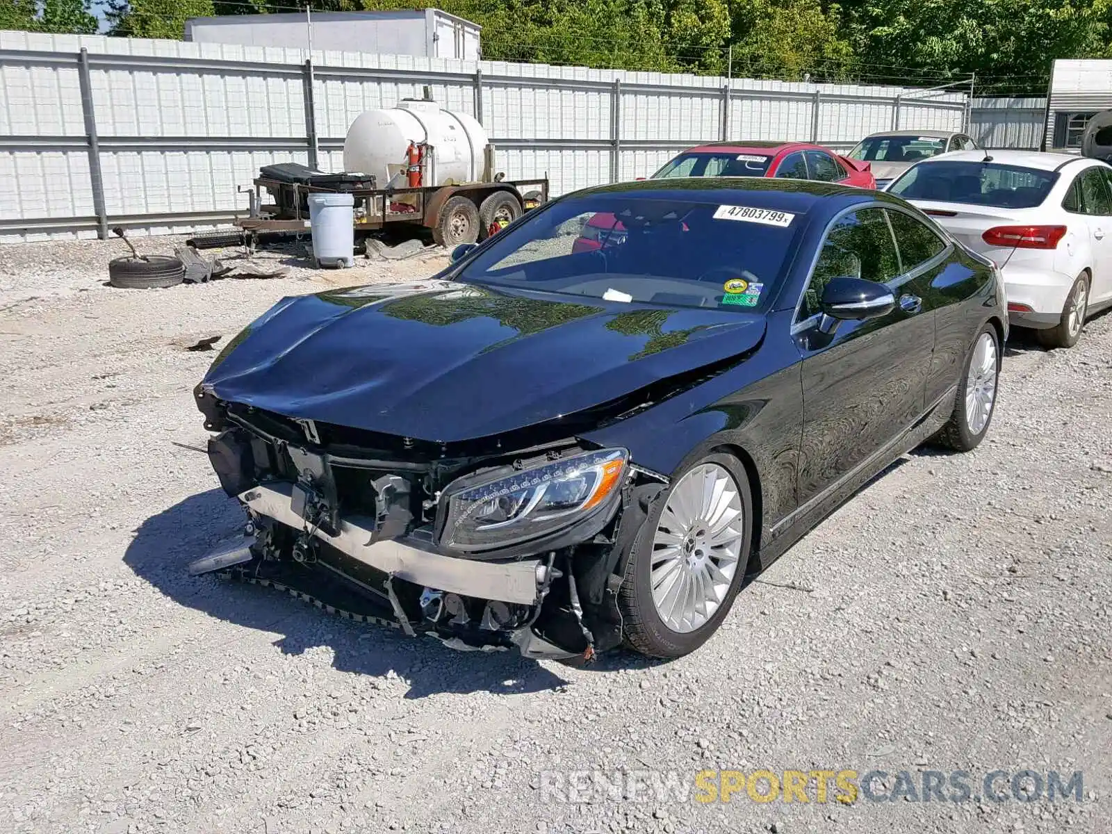 2 Photograph of a damaged car WDDXJ8GB2KA039175 MERCEDES-BENZ S CLASS 2019