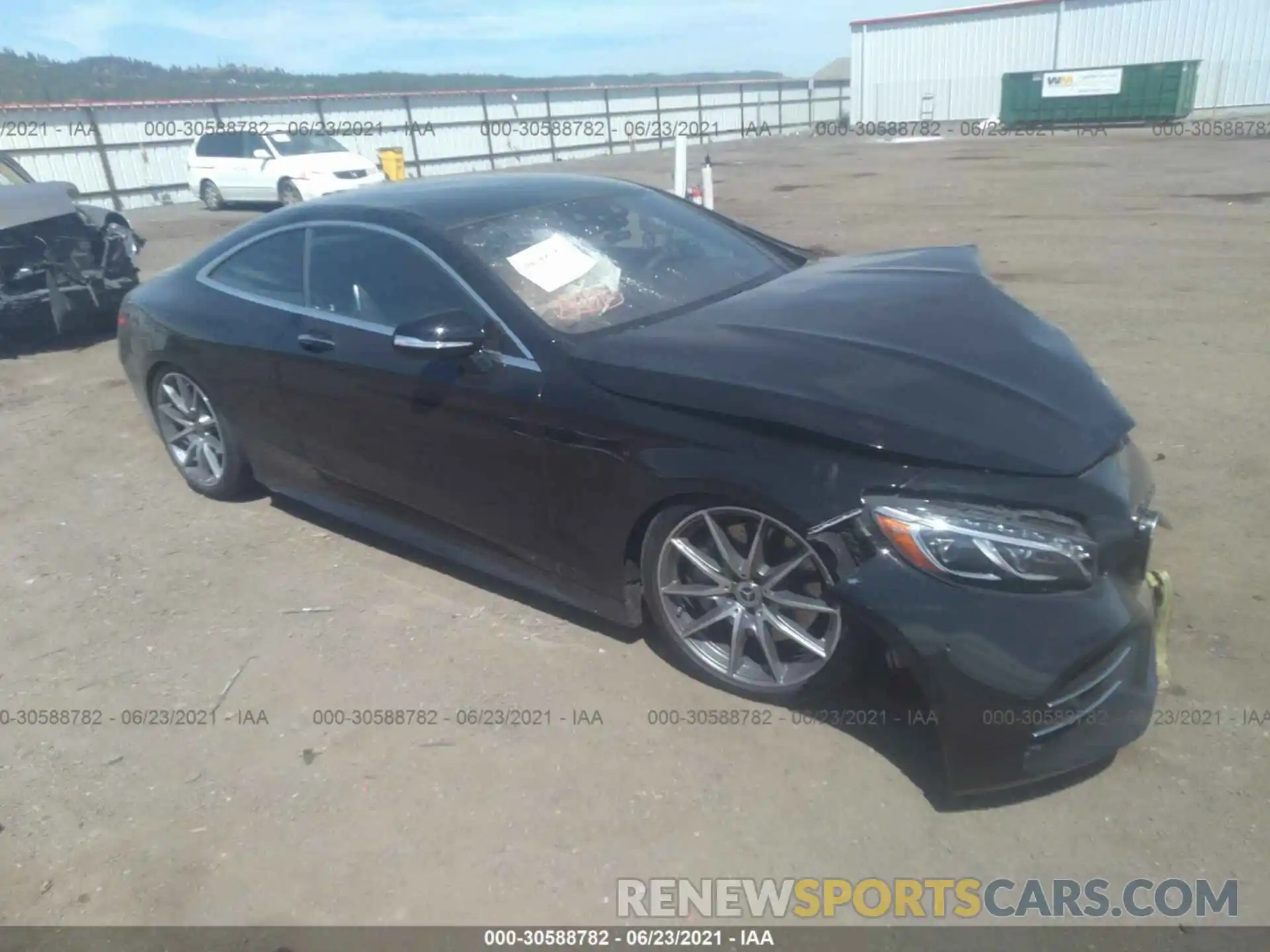 1 Photograph of a damaged car WDDXJ8GB4KA035807 MERCEDES-BENZ S-CLASS 2019