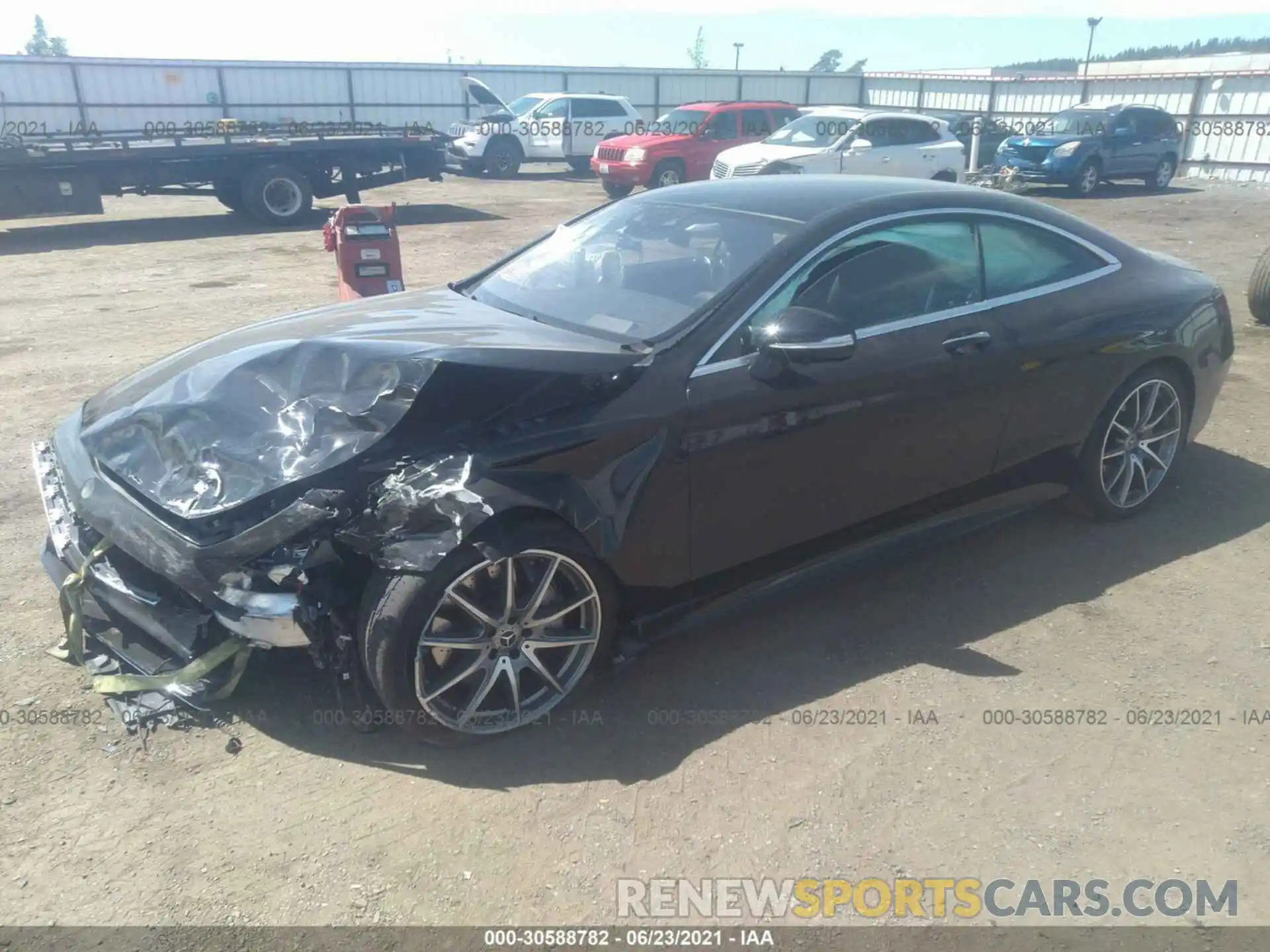 2 Photograph of a damaged car WDDXJ8GB4KA035807 MERCEDES-BENZ S-CLASS 2019