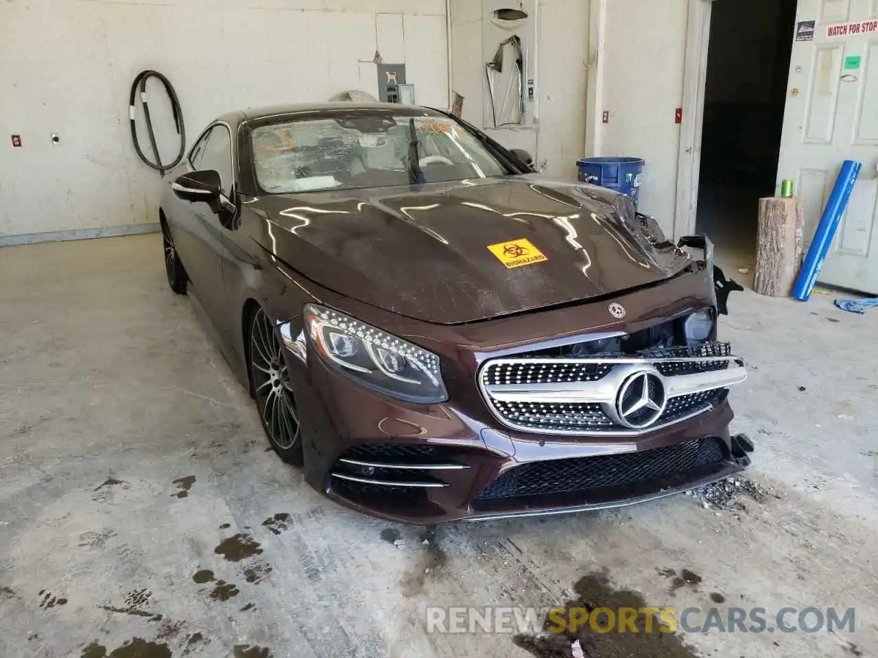 1 Photograph of a damaged car WDDXJ8GB5KA038845 MERCEDES-BENZ S-CLASS 2019