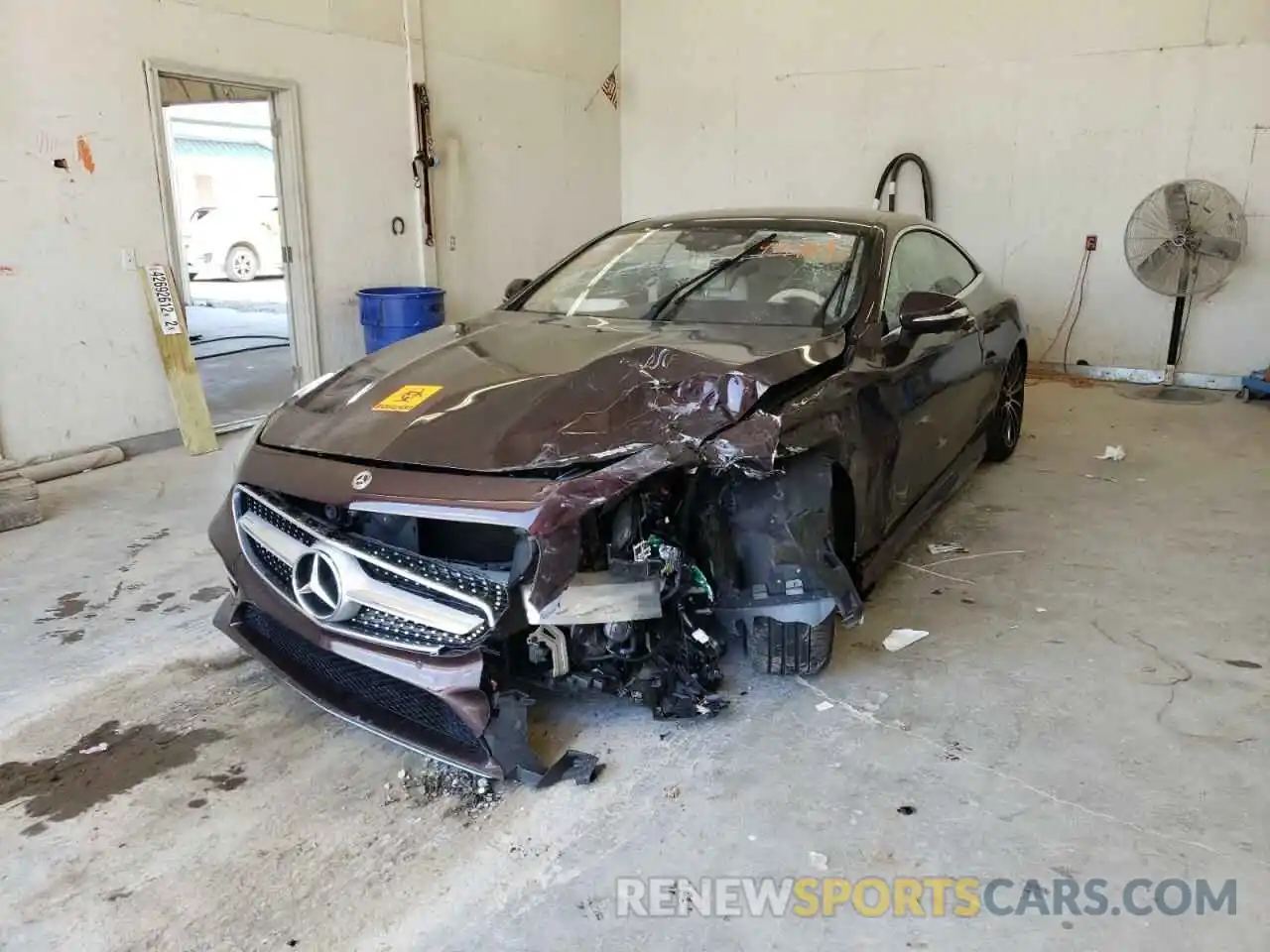 2 Photograph of a damaged car WDDXJ8GB5KA038845 MERCEDES-BENZ S-CLASS 2019