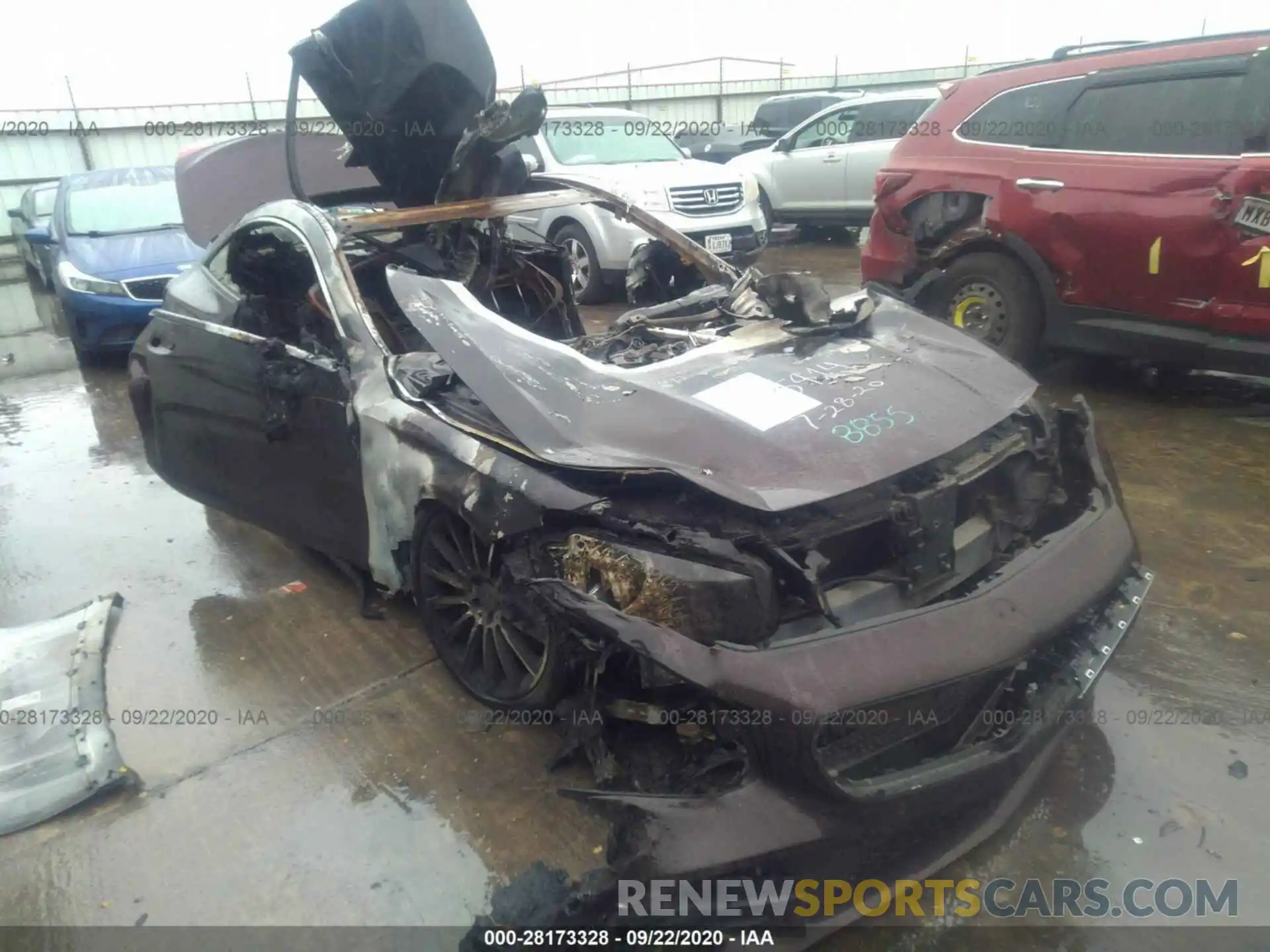 1 Photograph of a damaged car WDDXJ8GB8KA038855 MERCEDES-BENZ S-CLASS 2019