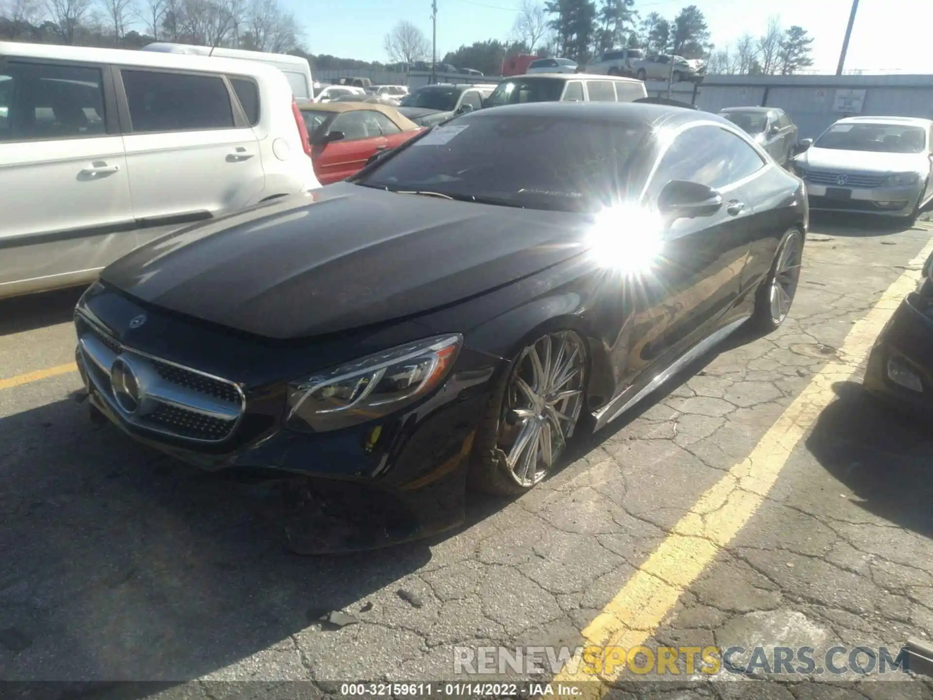 2 Photograph of a damaged car WDDXJ8GB9KA035897 MERCEDES-BENZ S-CLASS 2019