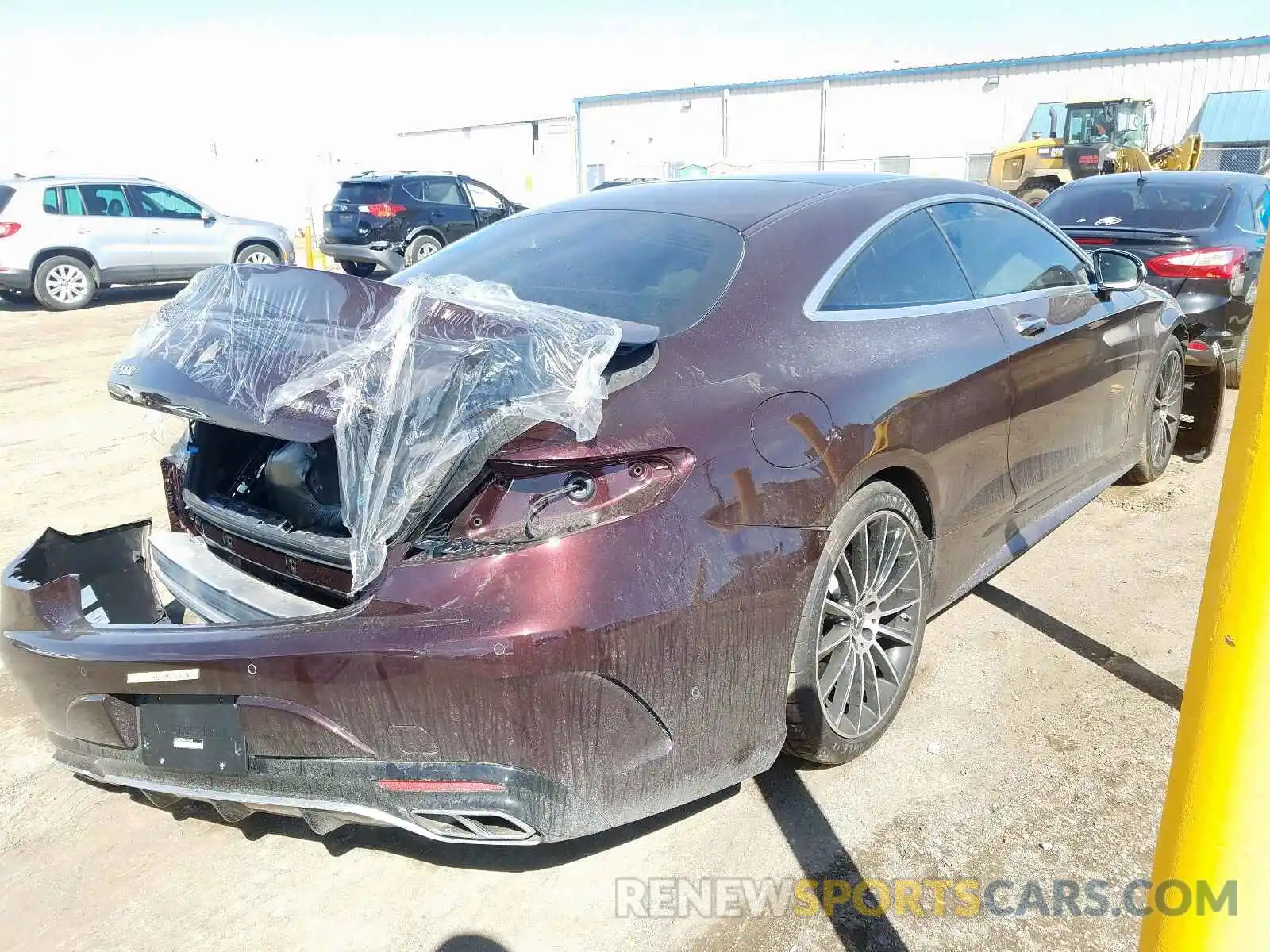 4 Photograph of a damaged car WDDXJ8GBXKA039005 MERCEDES-BENZ S CLASS 2019