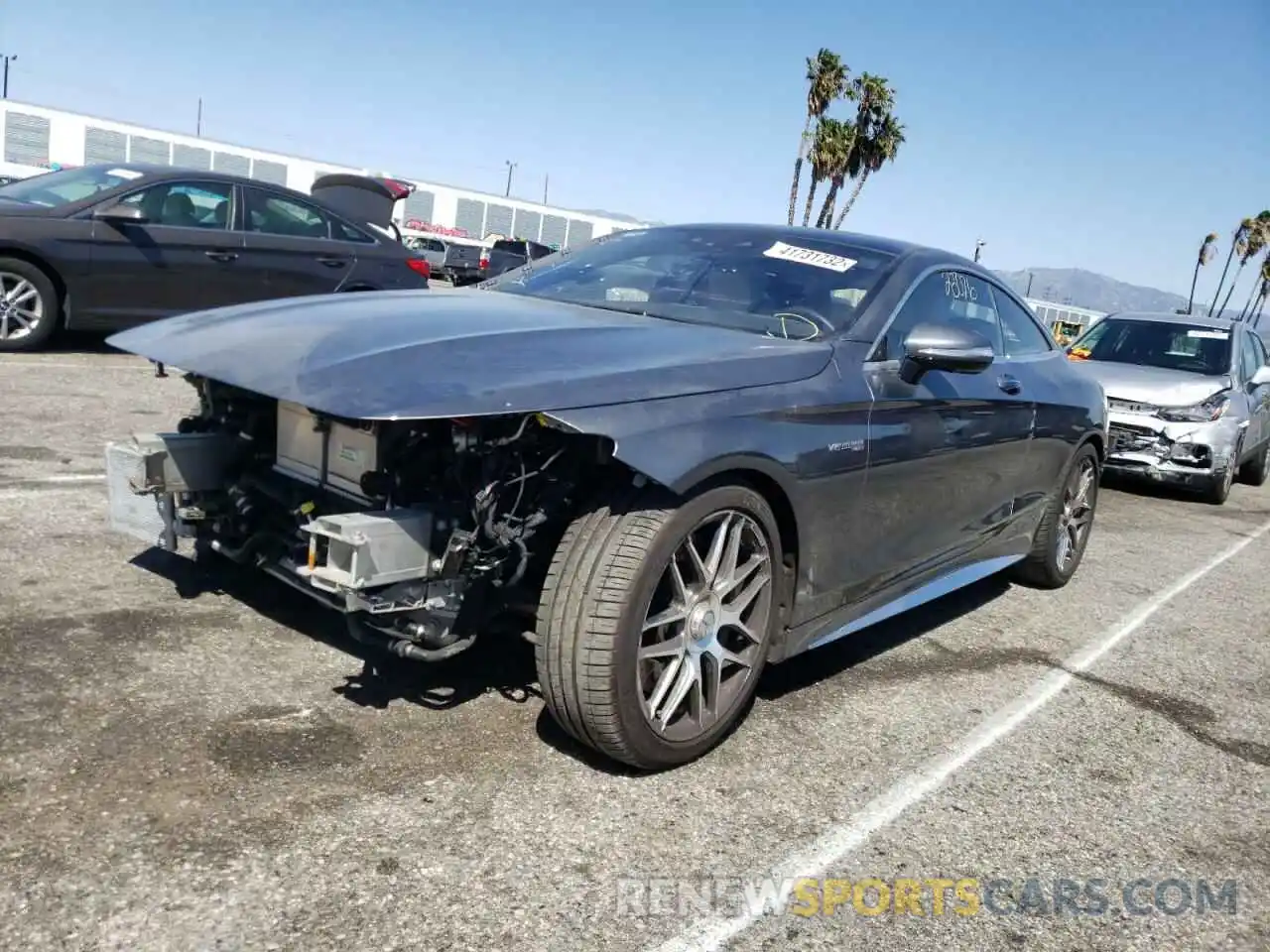 2 Photograph of a damaged car WDDXJ8JB1KA039936 MERCEDES-BENZ S-CLASS 2019