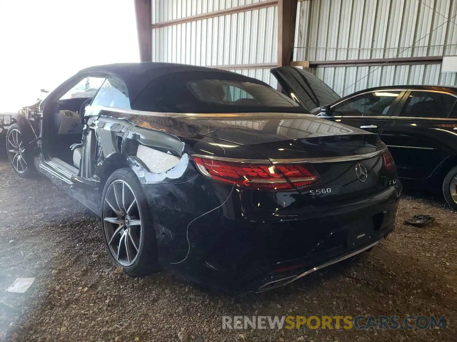 3 Photograph of a damaged car WDDXK8DB1KA039413 MERCEDES-BENZ S CLASS 2019