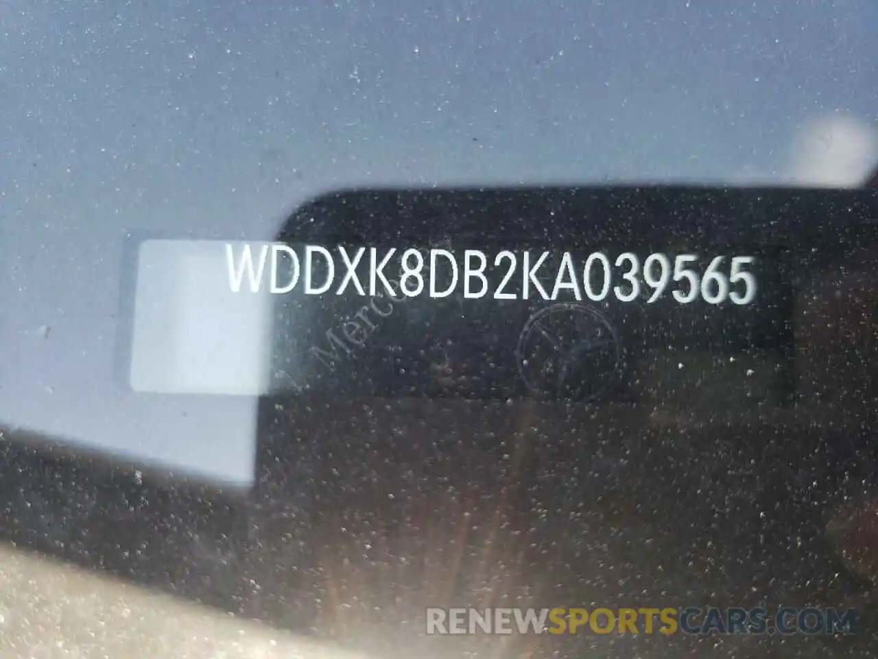 10 Photograph of a damaged car WDDXK8DB2KA039565 MERCEDES-BENZ S-CLASS 2019