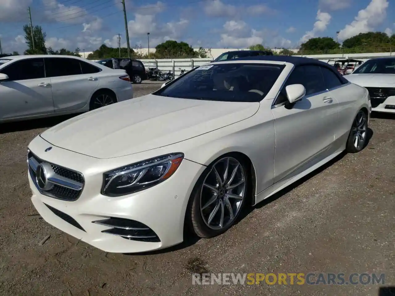 2 Photograph of a damaged car WDDXK8DB2KA039565 MERCEDES-BENZ S-CLASS 2019