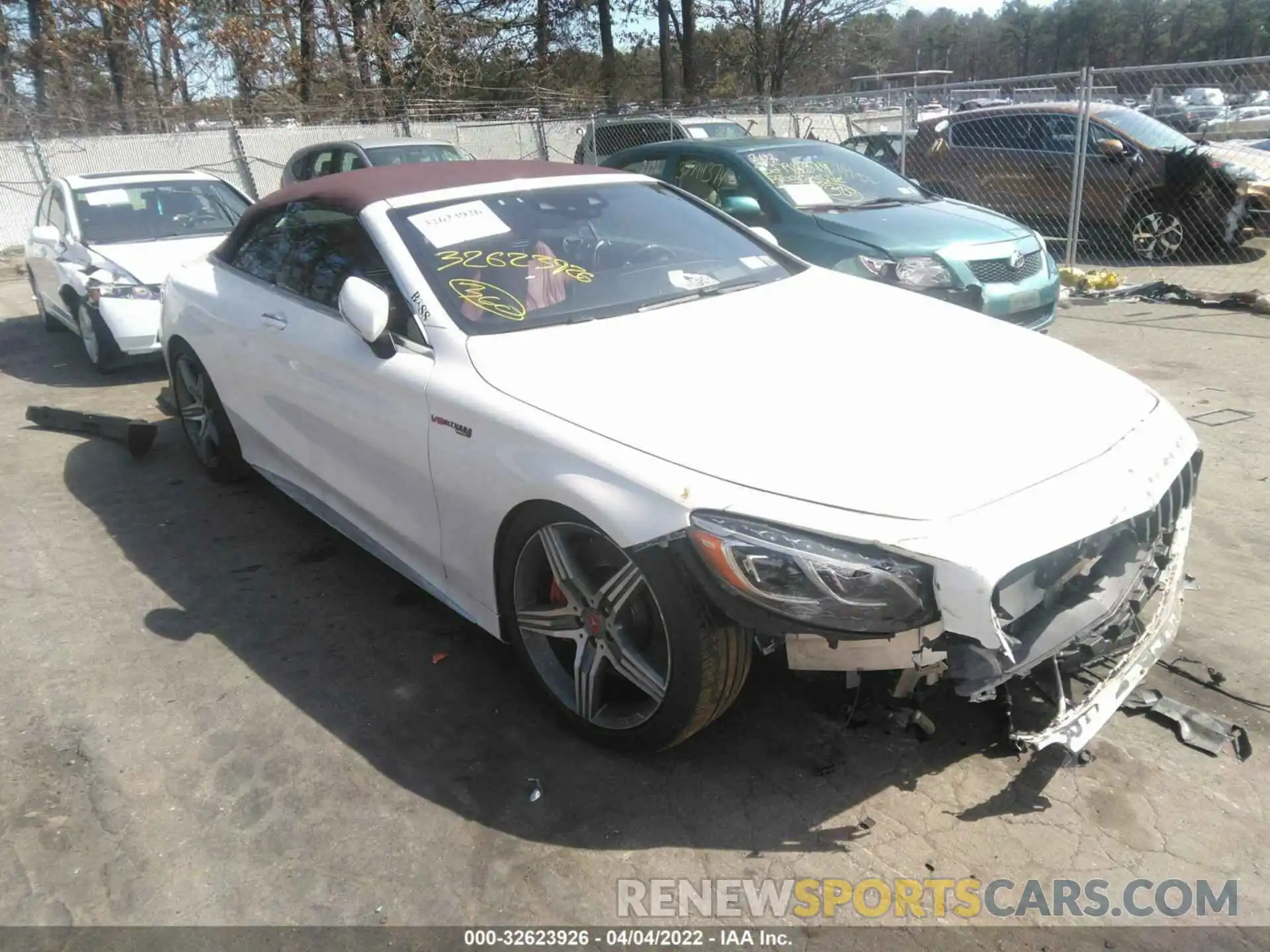 1 Photograph of a damaged car WDDXK8JB1KA039433 MERCEDES-BENZ S-CLASS 2019