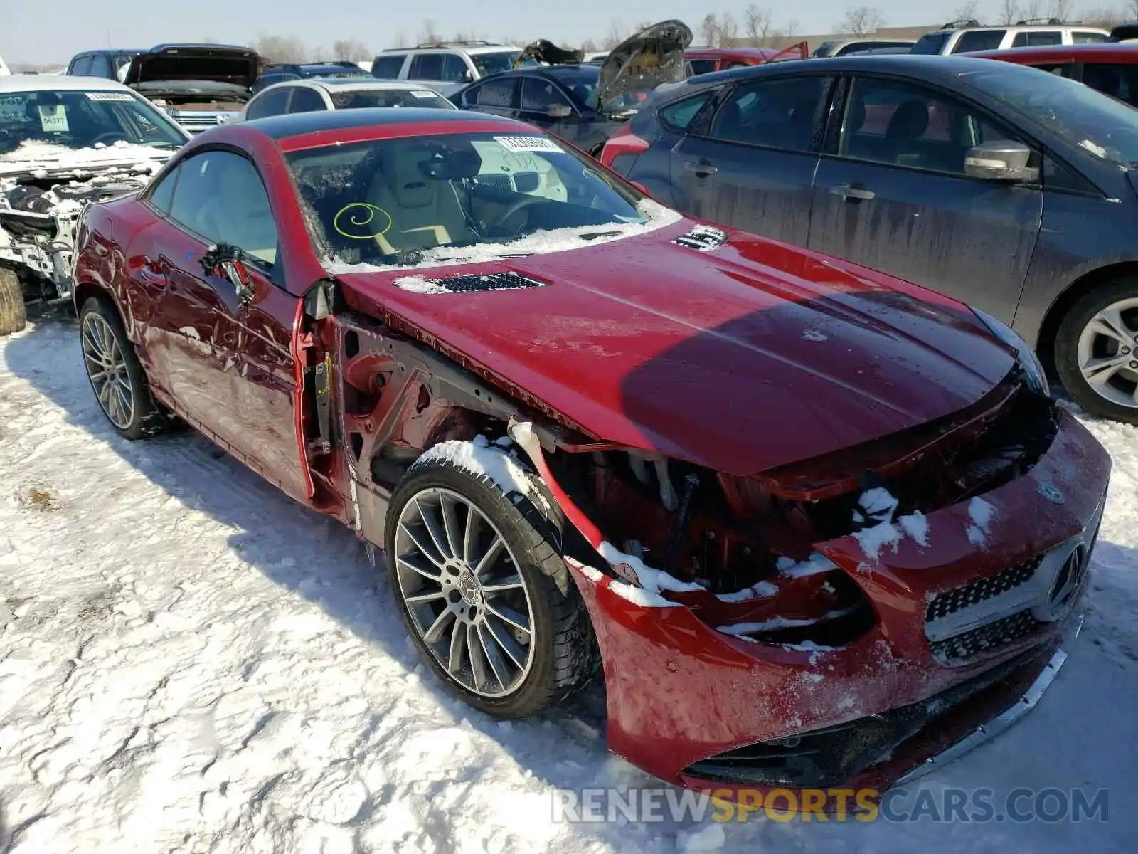 1 Photograph of a damaged car W1KPK3JAXLF169595 MERCEDES-BENZ S CLASS 2020