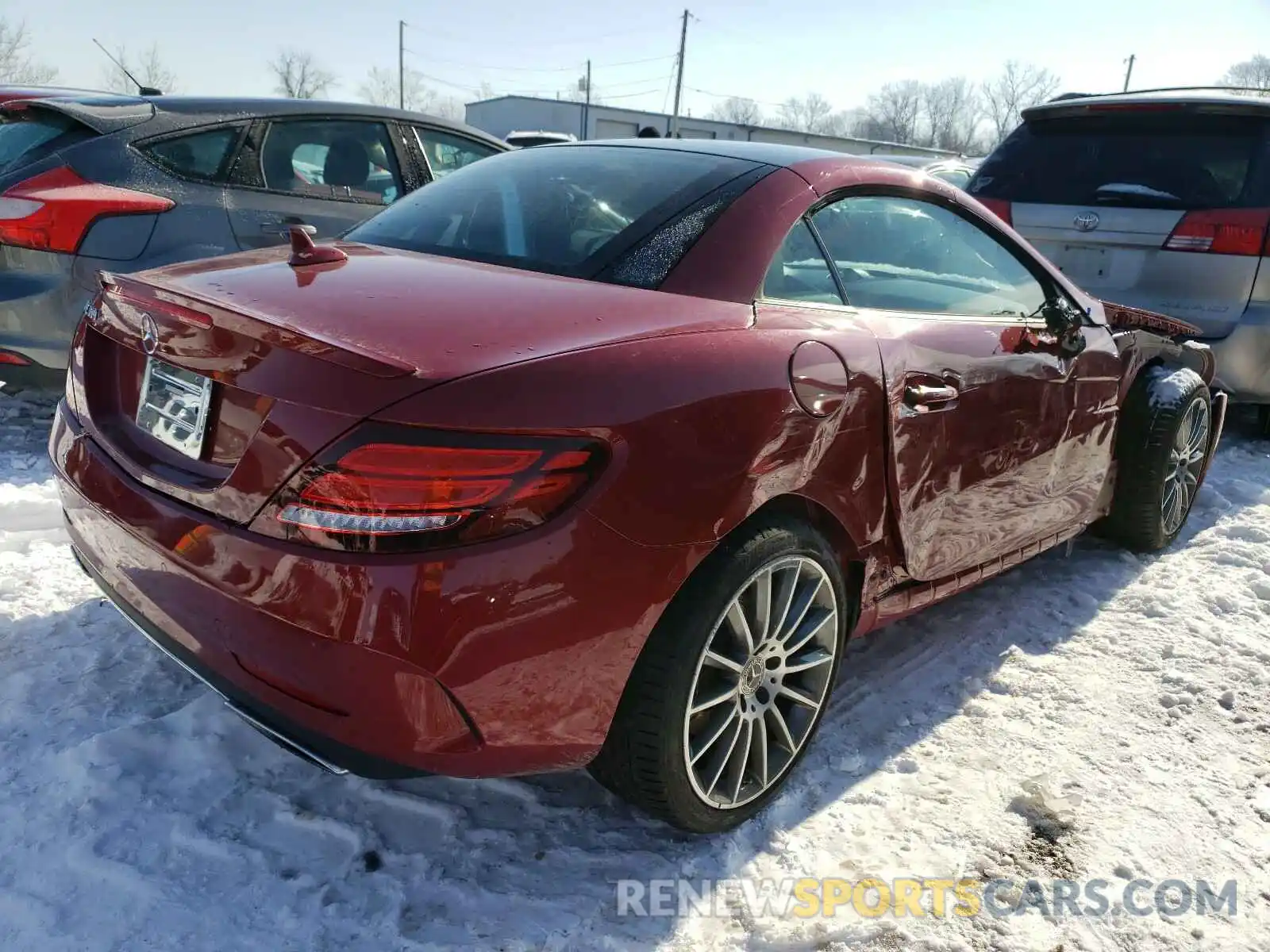 4 Фотография поврежденного автомобиля W1KPK3JAXLF169595 MERCEDES-BENZ S CLASS 2020