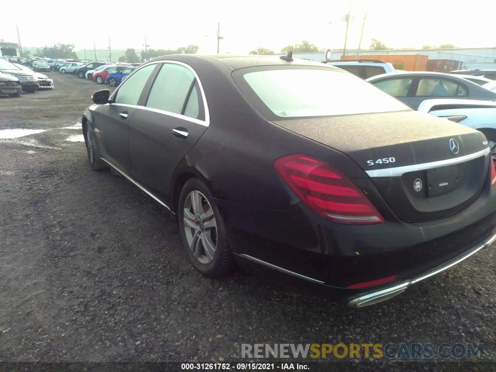 3 Photograph of a damaged car W1KUG6EB8LA529632 MERCEDES-BENZ S-CLASS 2020